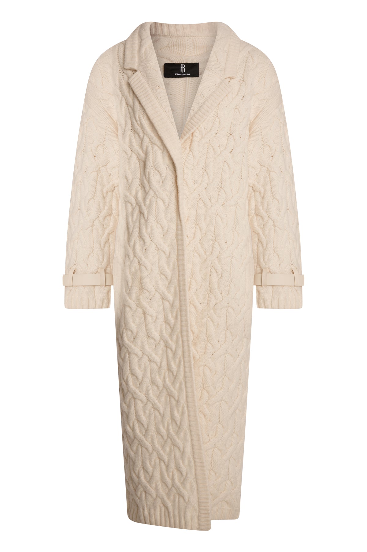 Knitted coat regular fit made in merinos wool Fracomina B126WC1077K56701-KI5-1