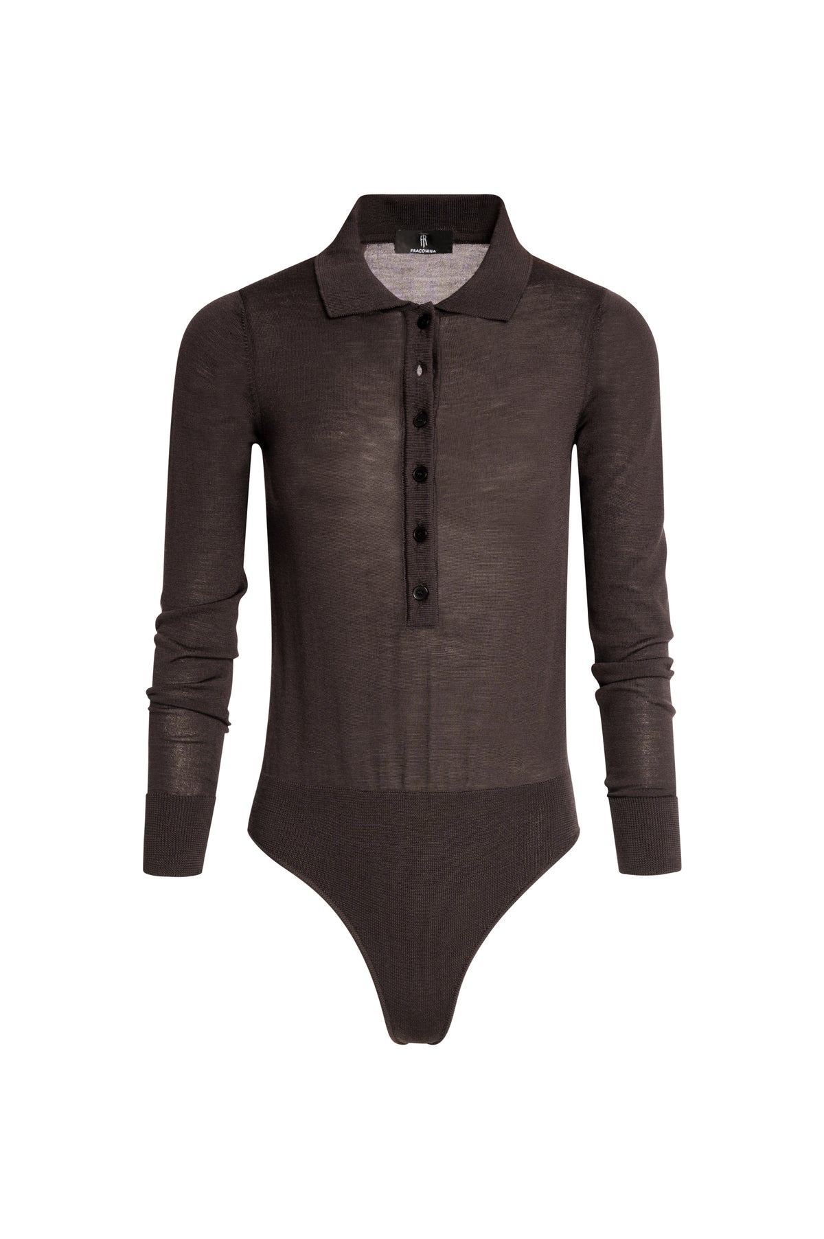 Knitted body slim fit made in merinos wool Fracomina B126WT5033K56701-KI7-1