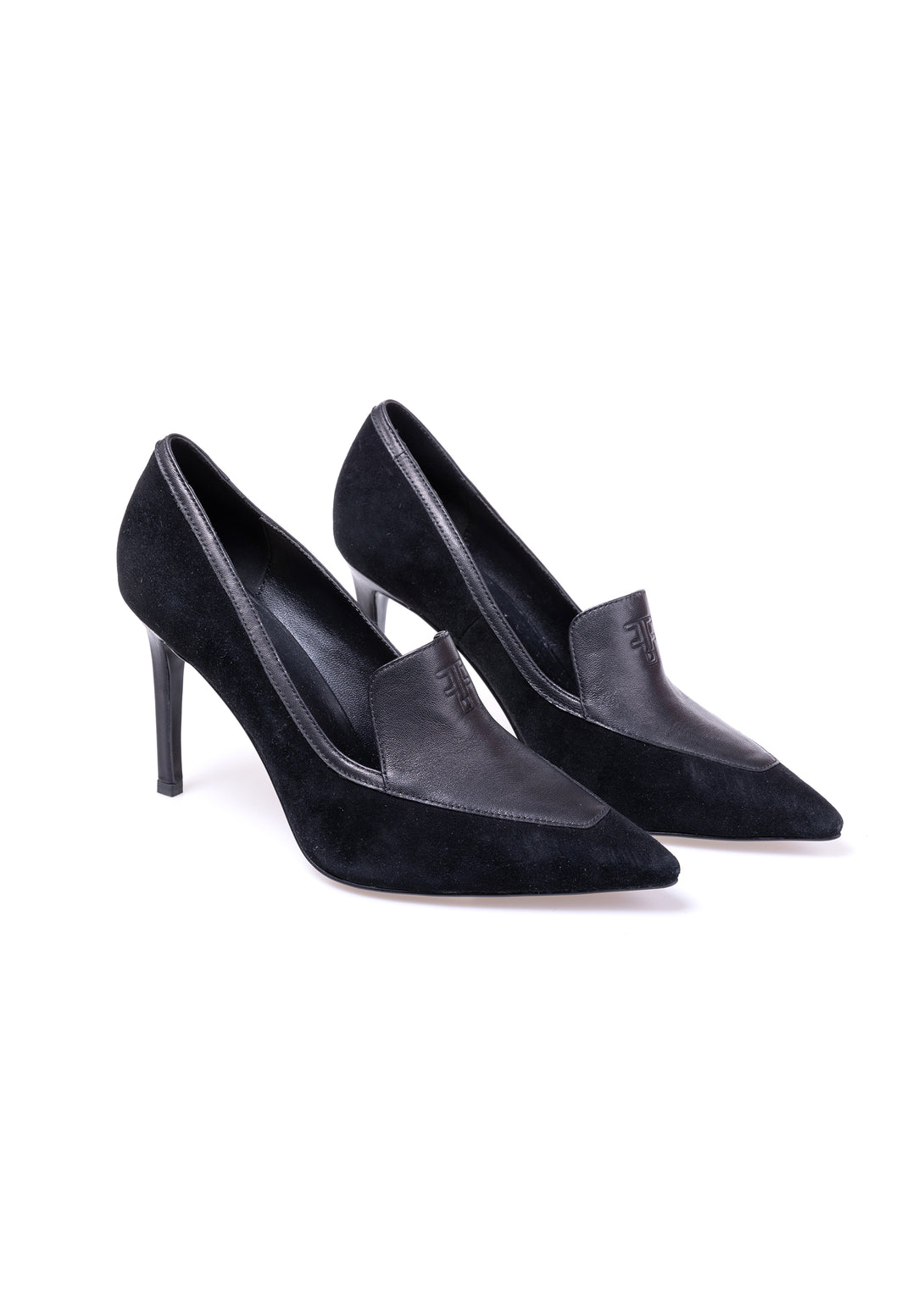 Dècolletè made in leather with high heels Fracomina F723WS2002L41201-053-2