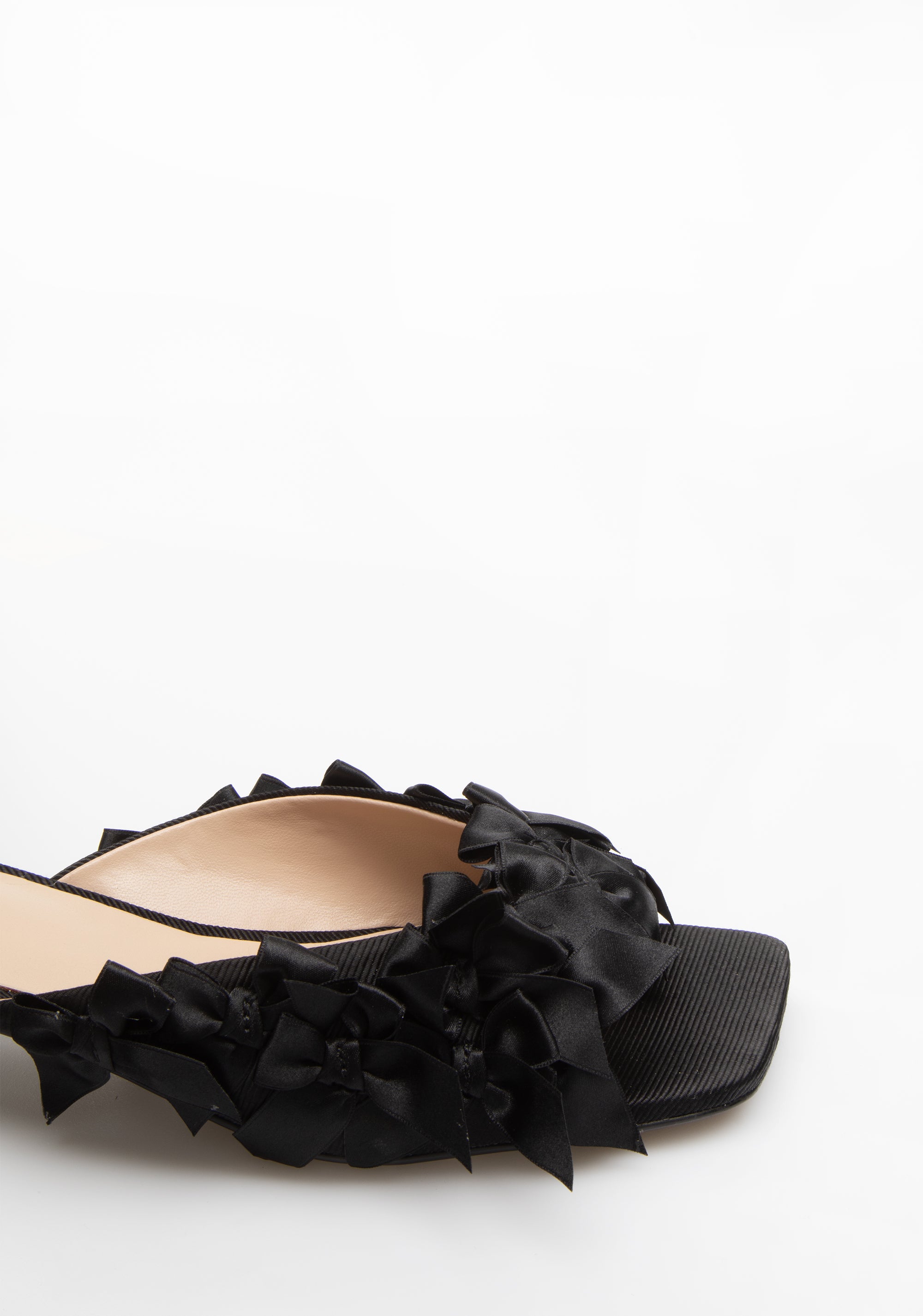 Satin Mule with Bow Details Fracomina F825SS4001P41201-053_4