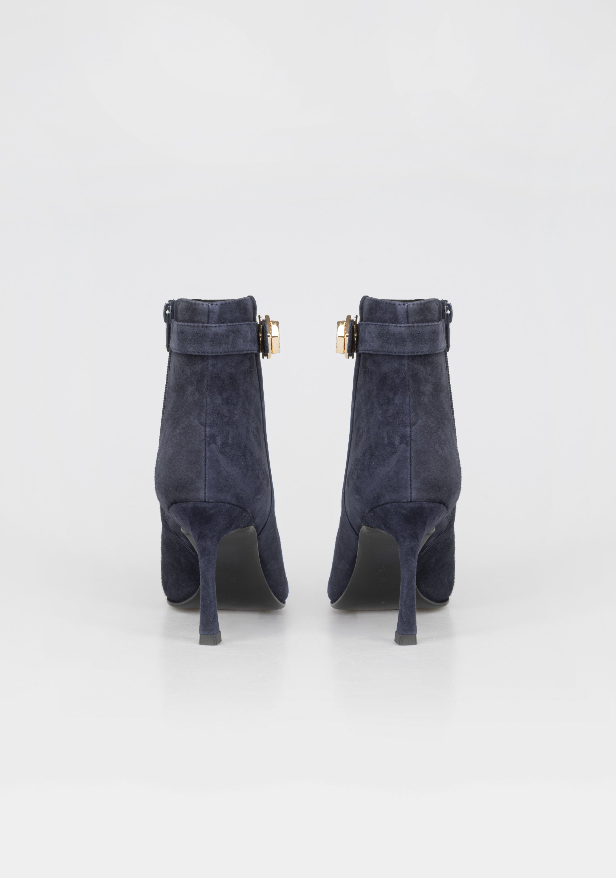 Elegant Suede Ankle Boots with Jewel Buckle Fracomina F825WS5001L42101-064_4_c1b7df36-2d26-4372-ac66-dcecb93c4063