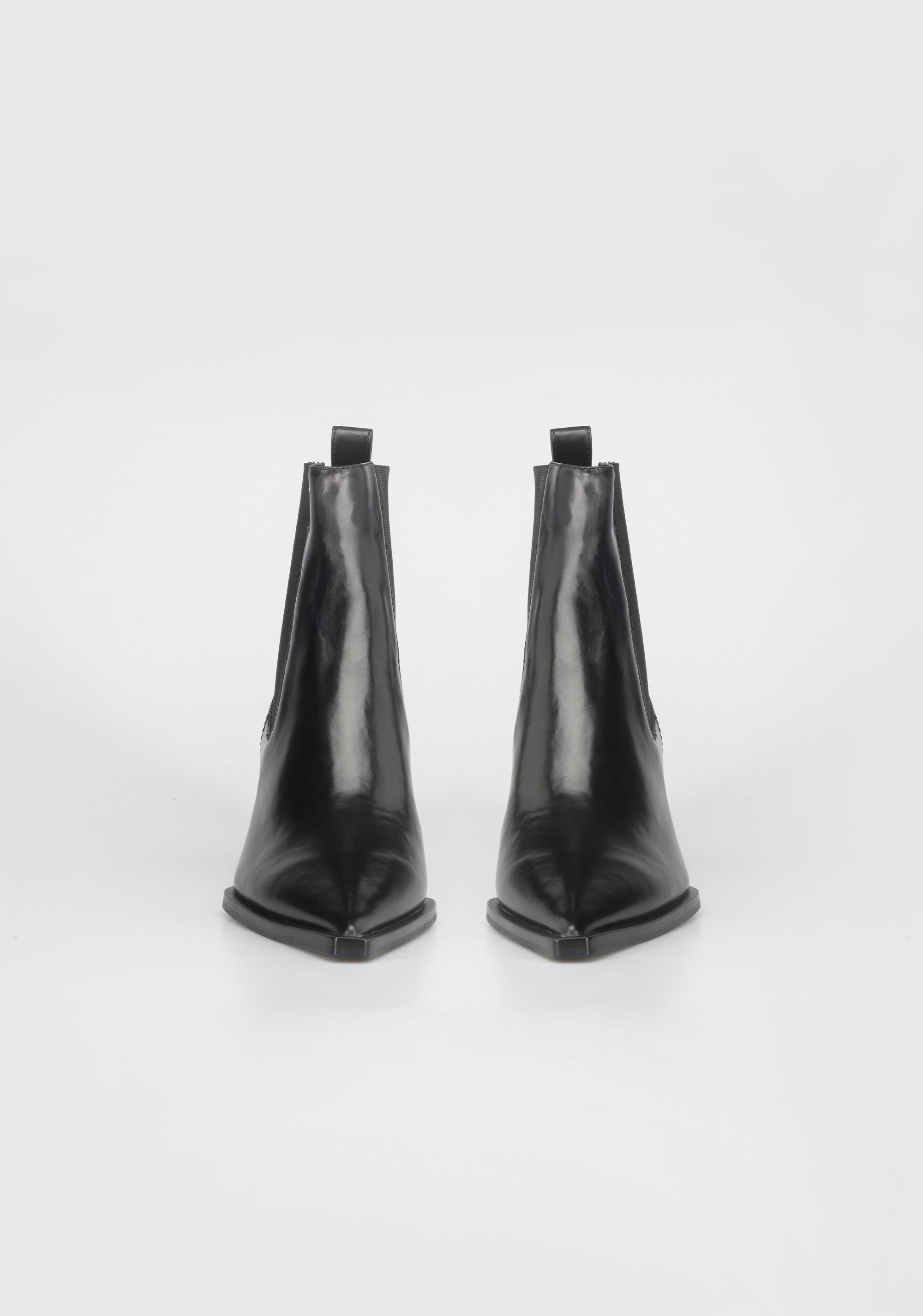 Modern Chelsea Ankle Boots with Pointed Toe and Geometric Heel Fracomina F825WS5004P44201-053_efe9c6f2-f87b-4335-bb96-e20886e4651e