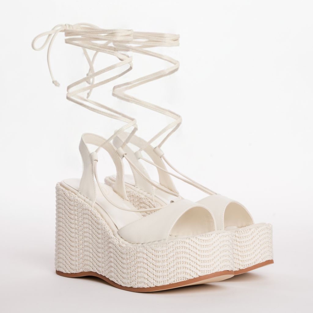 High Wedge Lace-Up Sandals Fracomina F826SS4005L40101-472_3