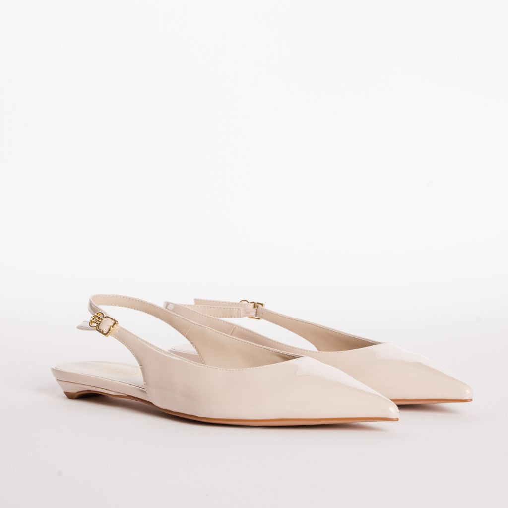 Pointed-Toe Slingback Pumps with Kitten Heel Fracomina F826SS9001P44501-M52_3