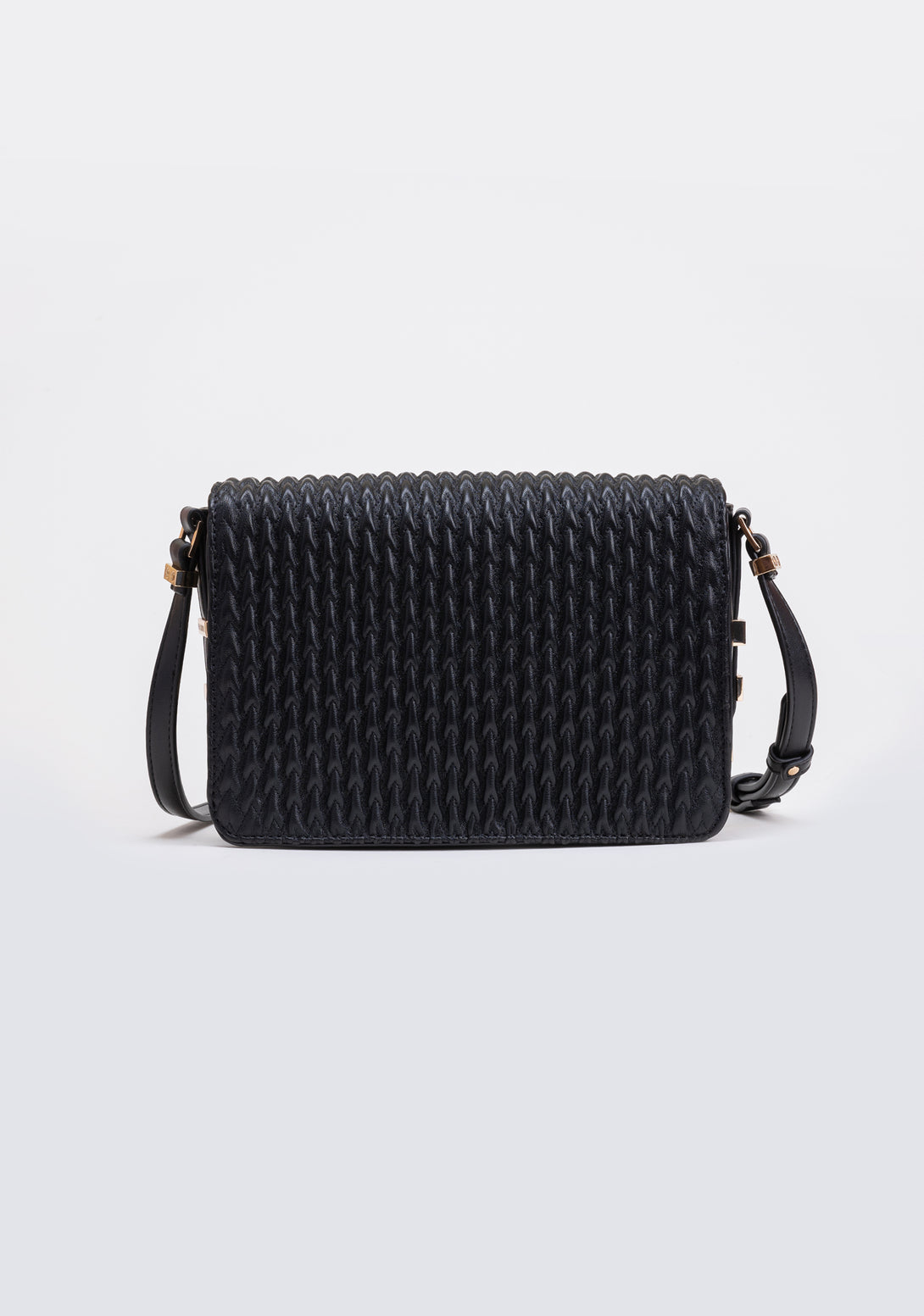 Bella bag made in embossed eco leather with studs