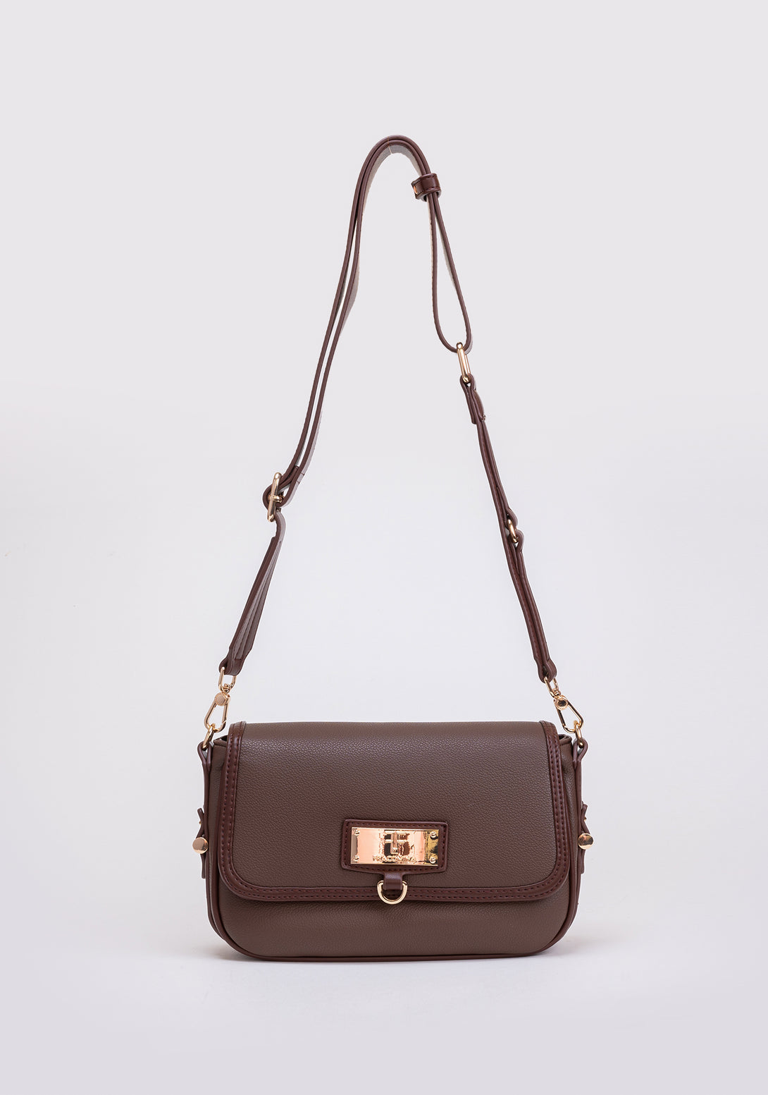 Bag made in hammered eco leather Fracomina FA23WB3016P434Y4-326-2