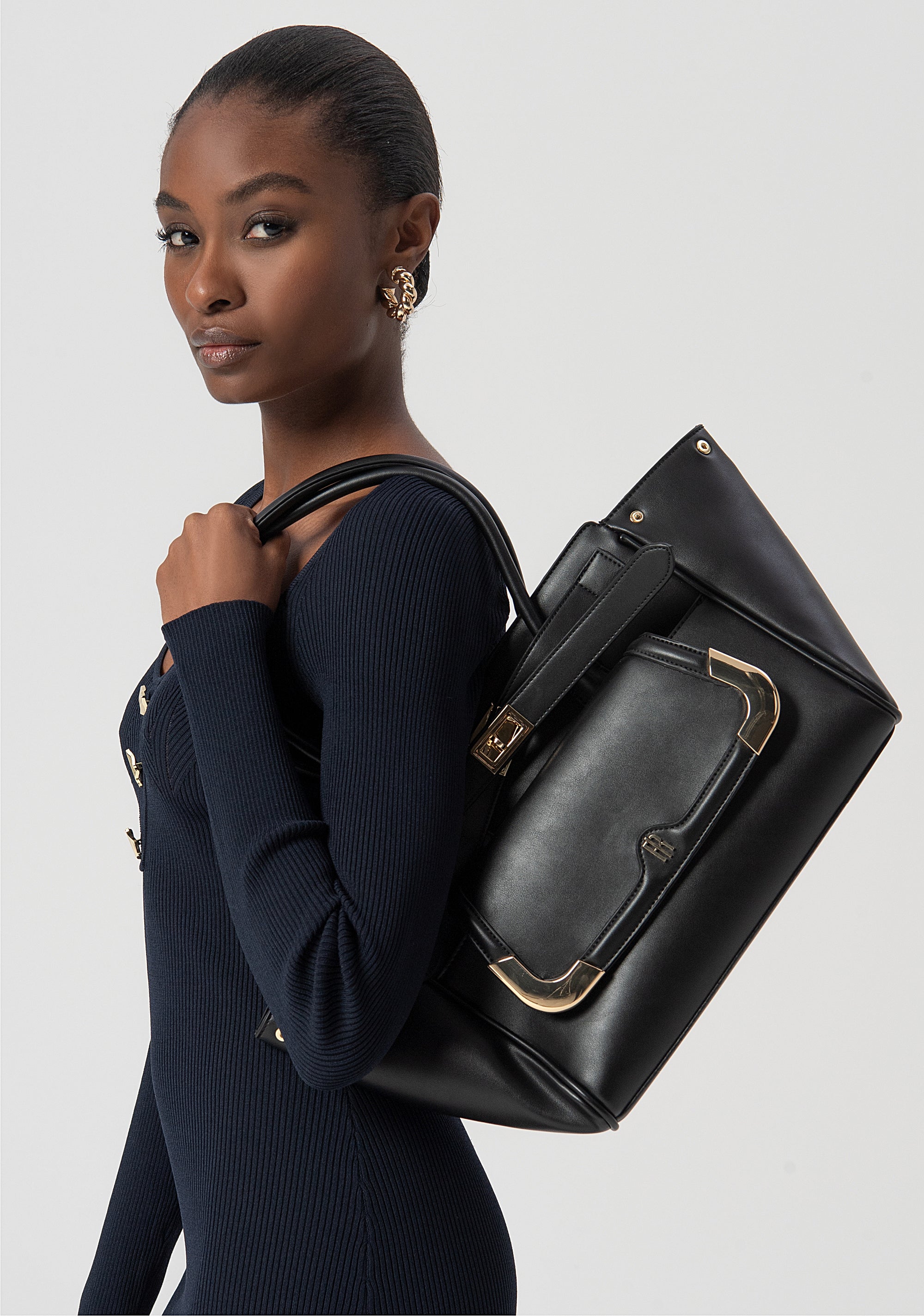 Shoulder bag middle size Fracomina FB25WB1001P41101-053_2aaa1290-1ba9-4ff5-95b7-a84ca9e32bdc