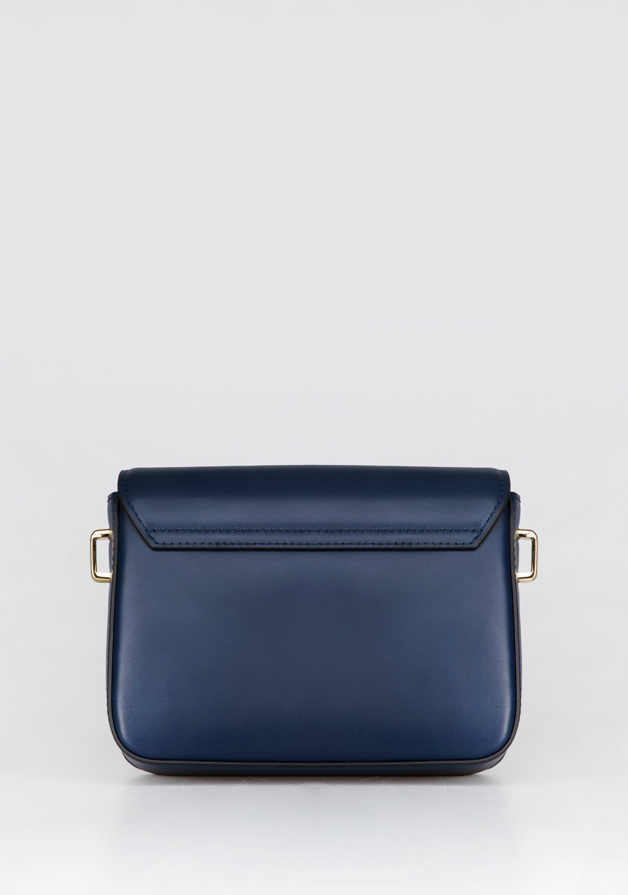 Structured Shoulder Bag with Flap Closure and Gold Logo Fracomina FB25WB3002L41601-064_3_5436cdf3-994c-4e9e-b3d1-acd1d6eac800