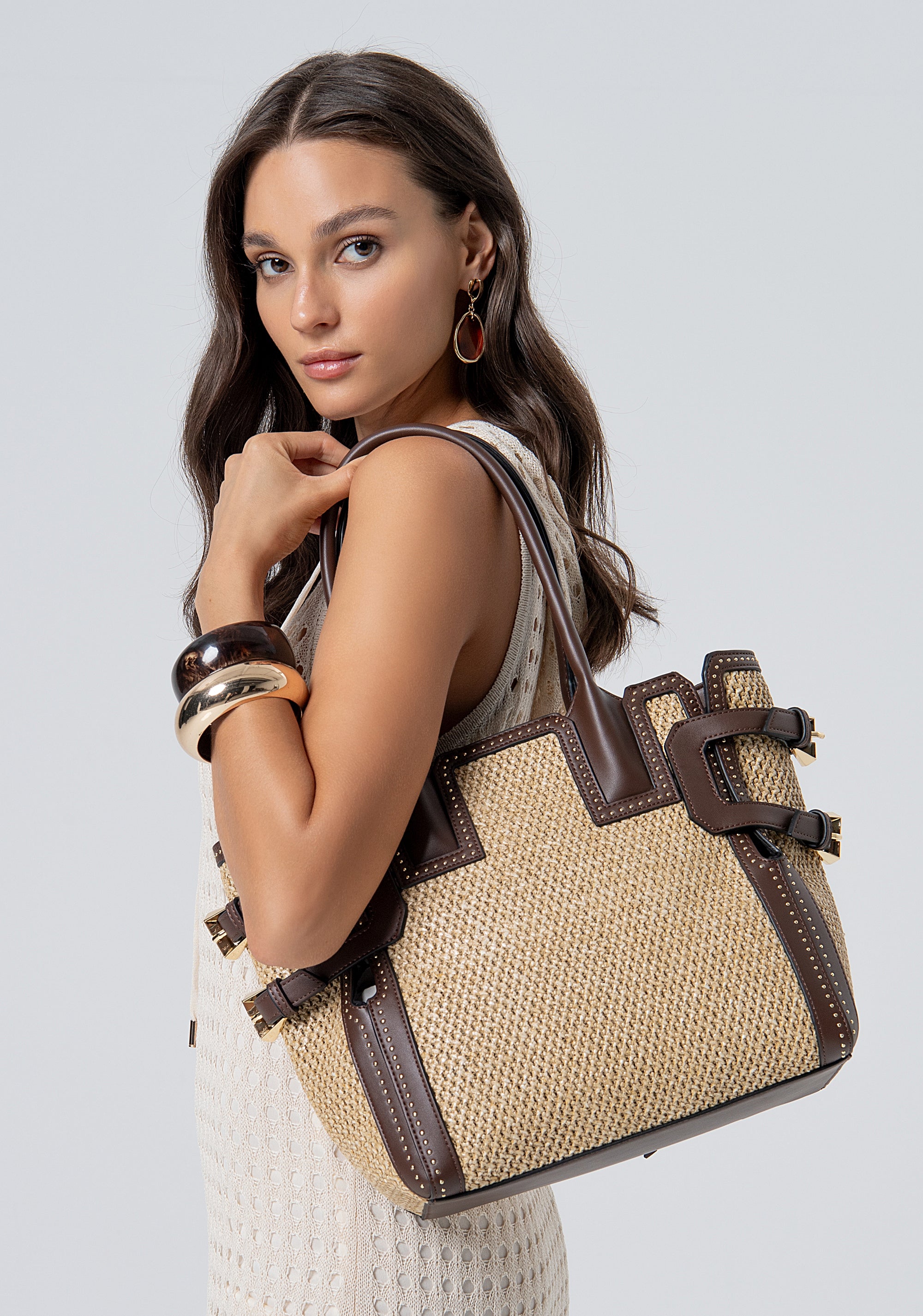 Tote bag big size Fracomina FB26SB1002P46201-M45