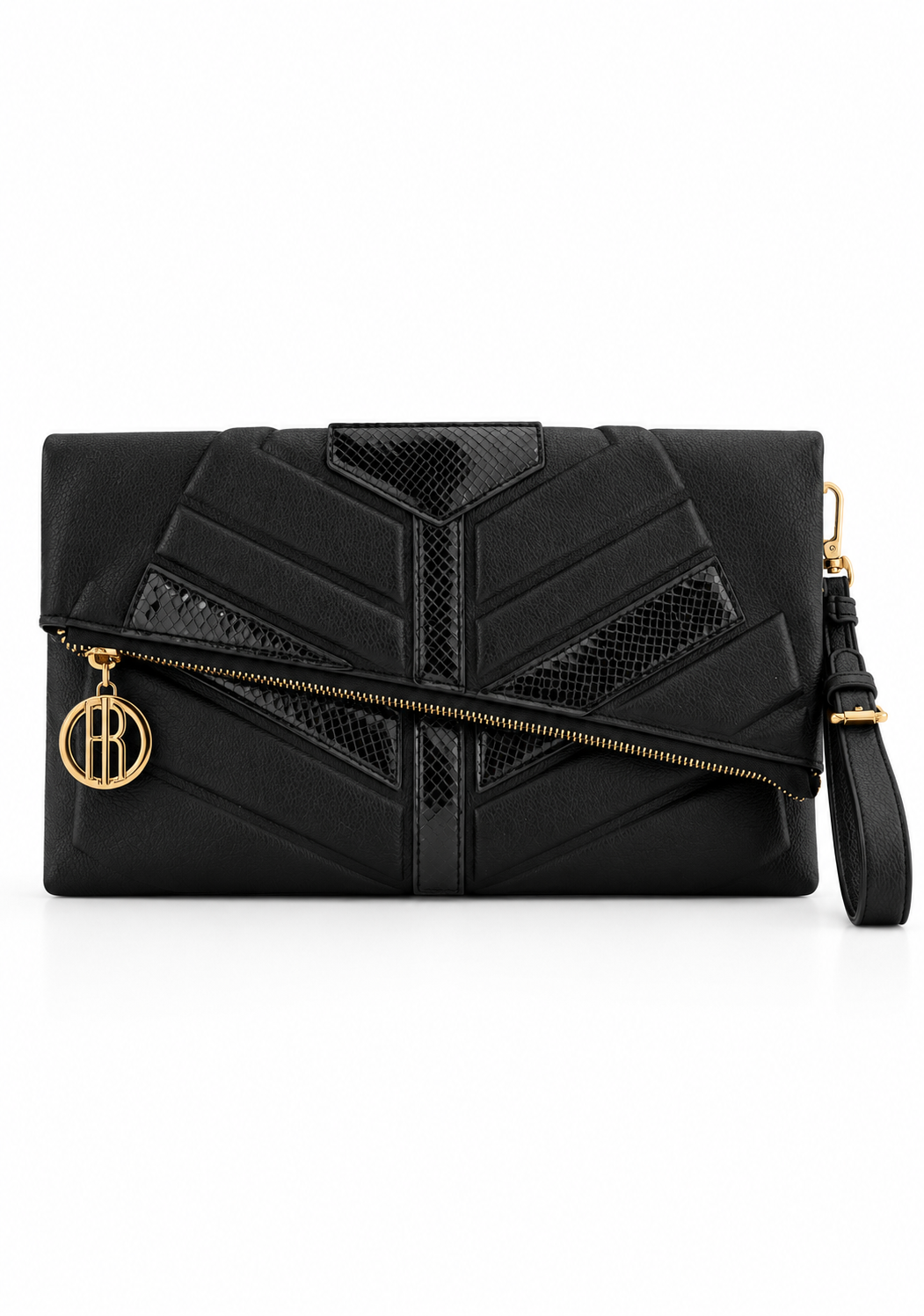 Clutch bag with marquetry FB26WB6002P411W8 FRACOMINA