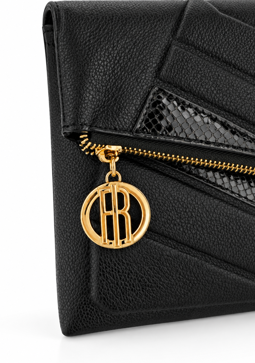 Clutch bag with marquetry FB26WB6002P411W8 FRACOMINA