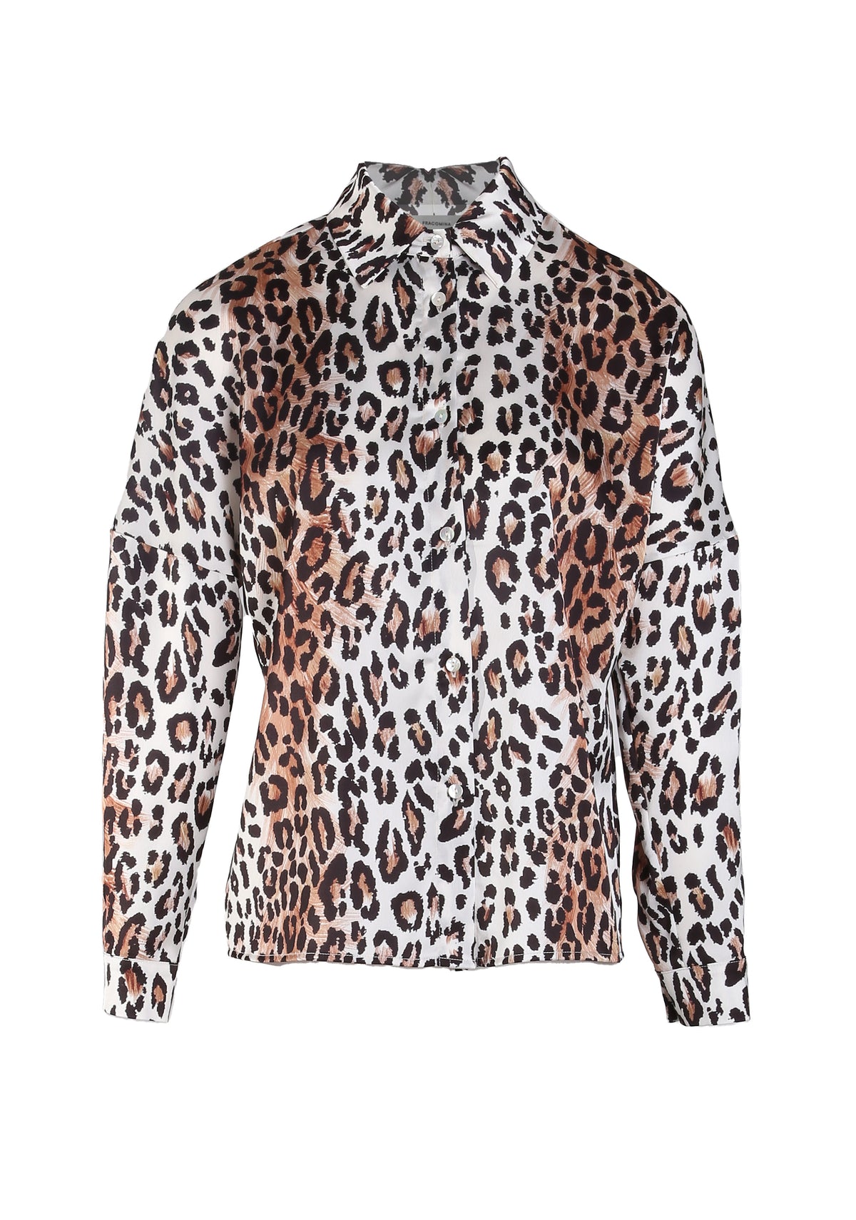 Long sleeve leopard print shirt FI24WT6001W470L7 FRACOMINA