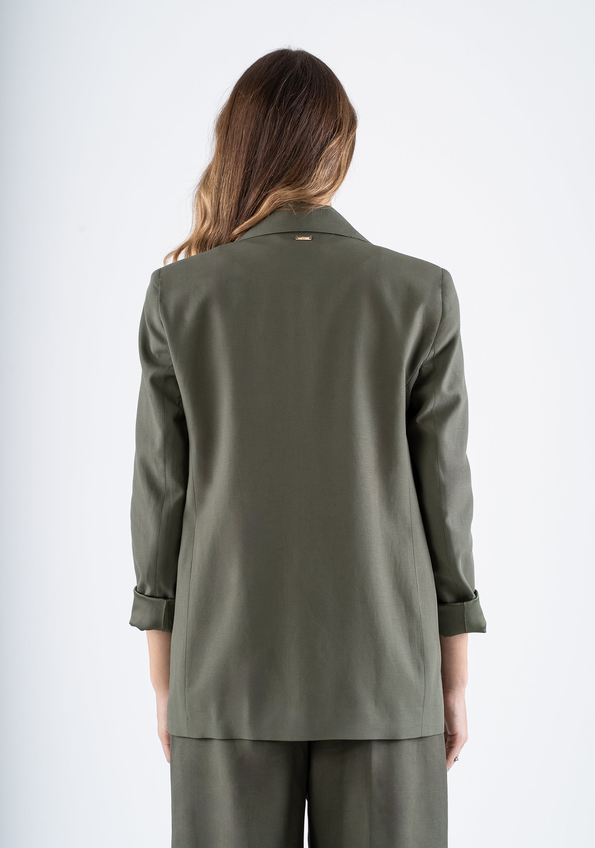 Single-breasted jacket with classic lapel Fracomina FI25SJ3003W62201-206_4