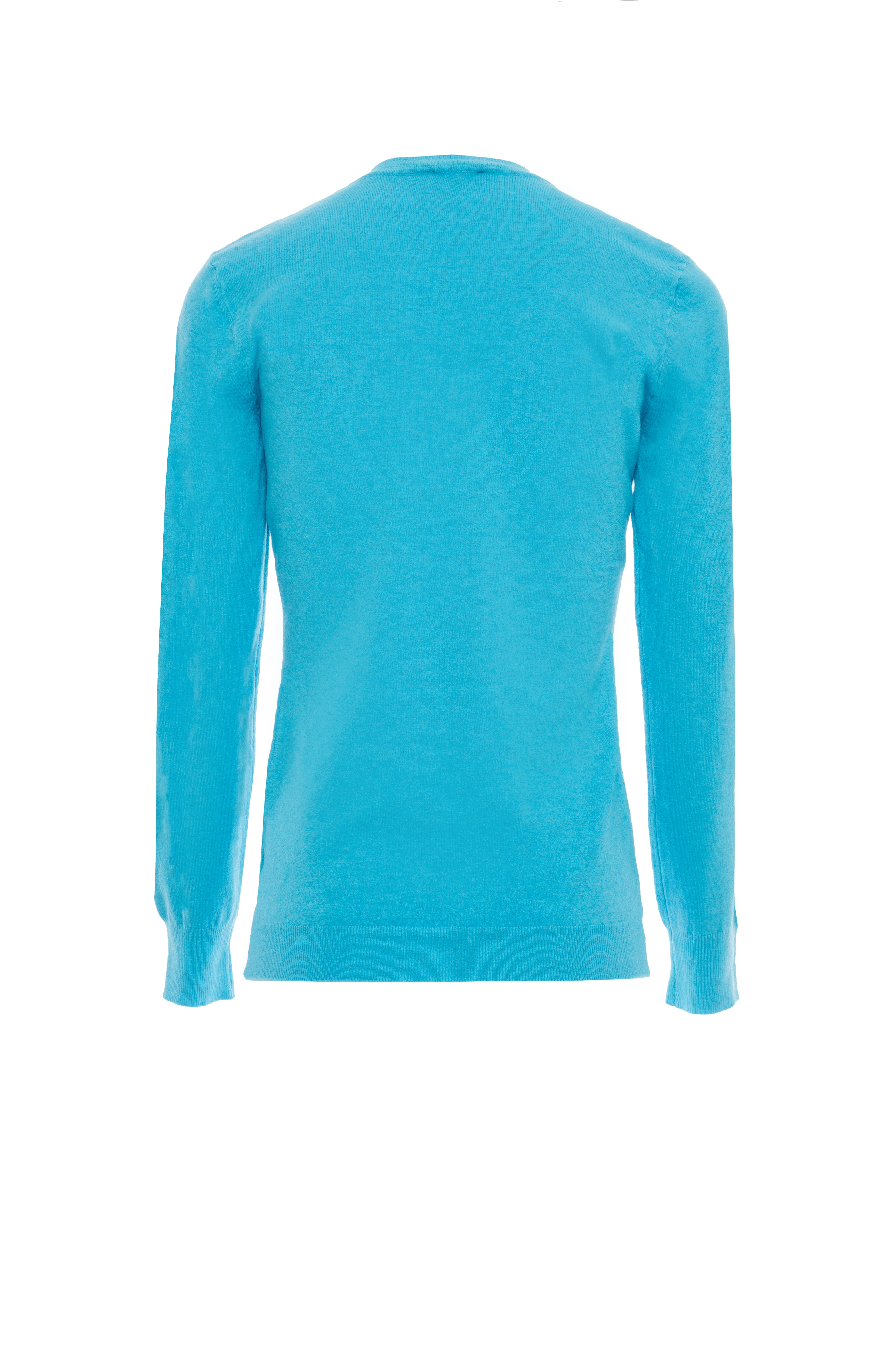 Fine Knit V-Neck Sweater Fracomina FI25WT7002K49201-268_BACK
