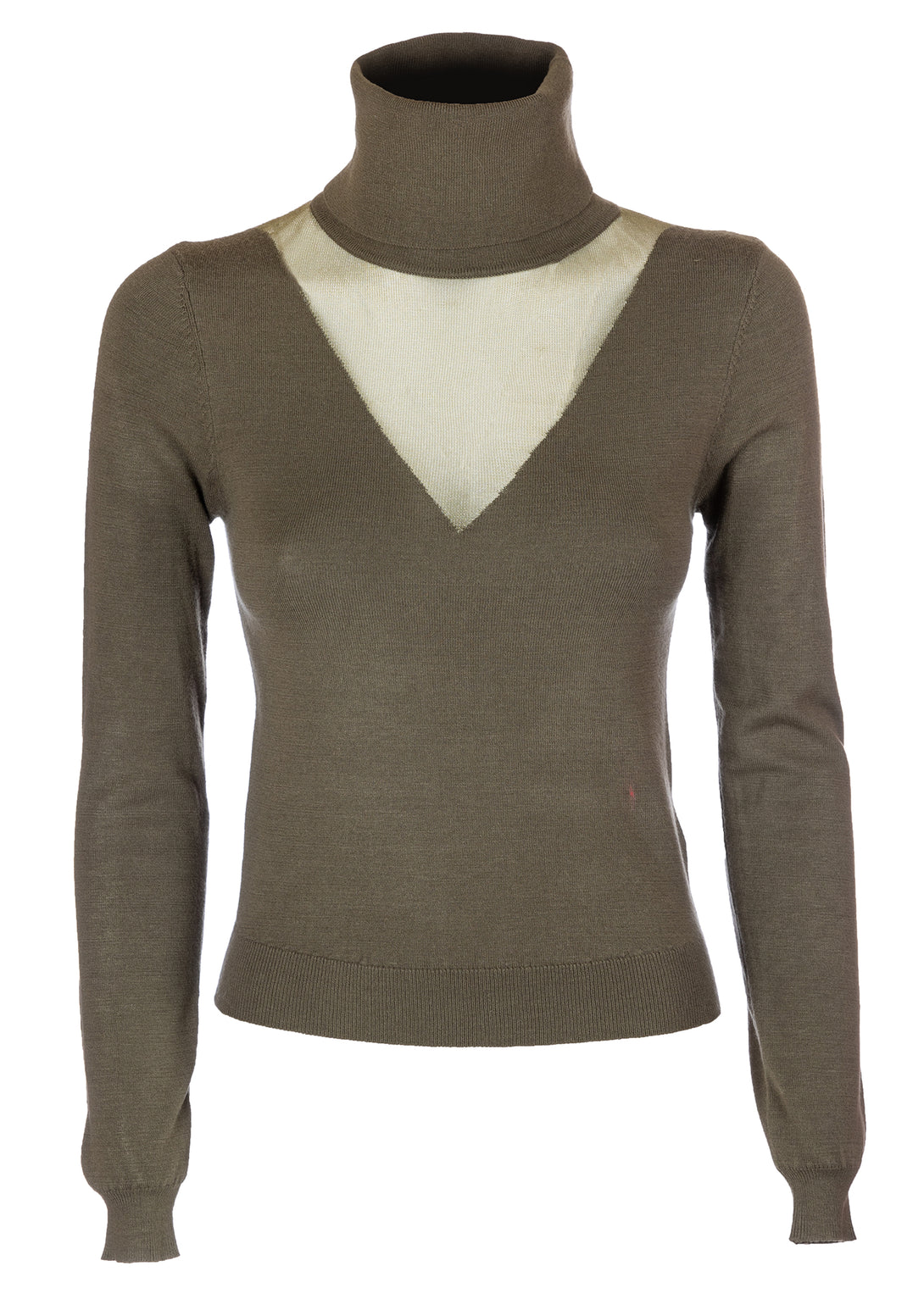 Knitwear slim fit with high neck