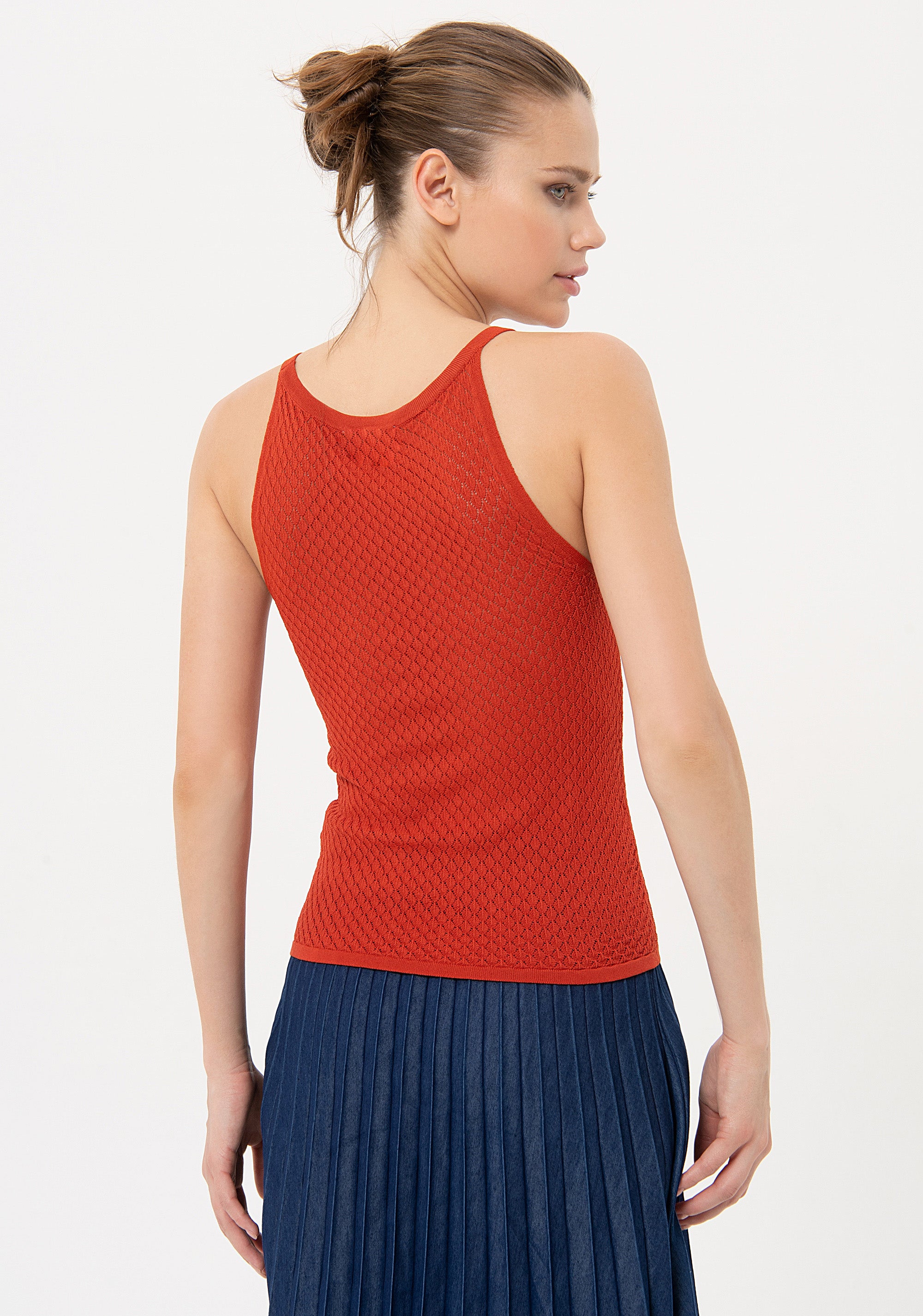 Knitted top slim fit Fracomina FJ24ST4002K52401-I81-3_bb717508-0cd4-427f-a63b-b7eb530318c9