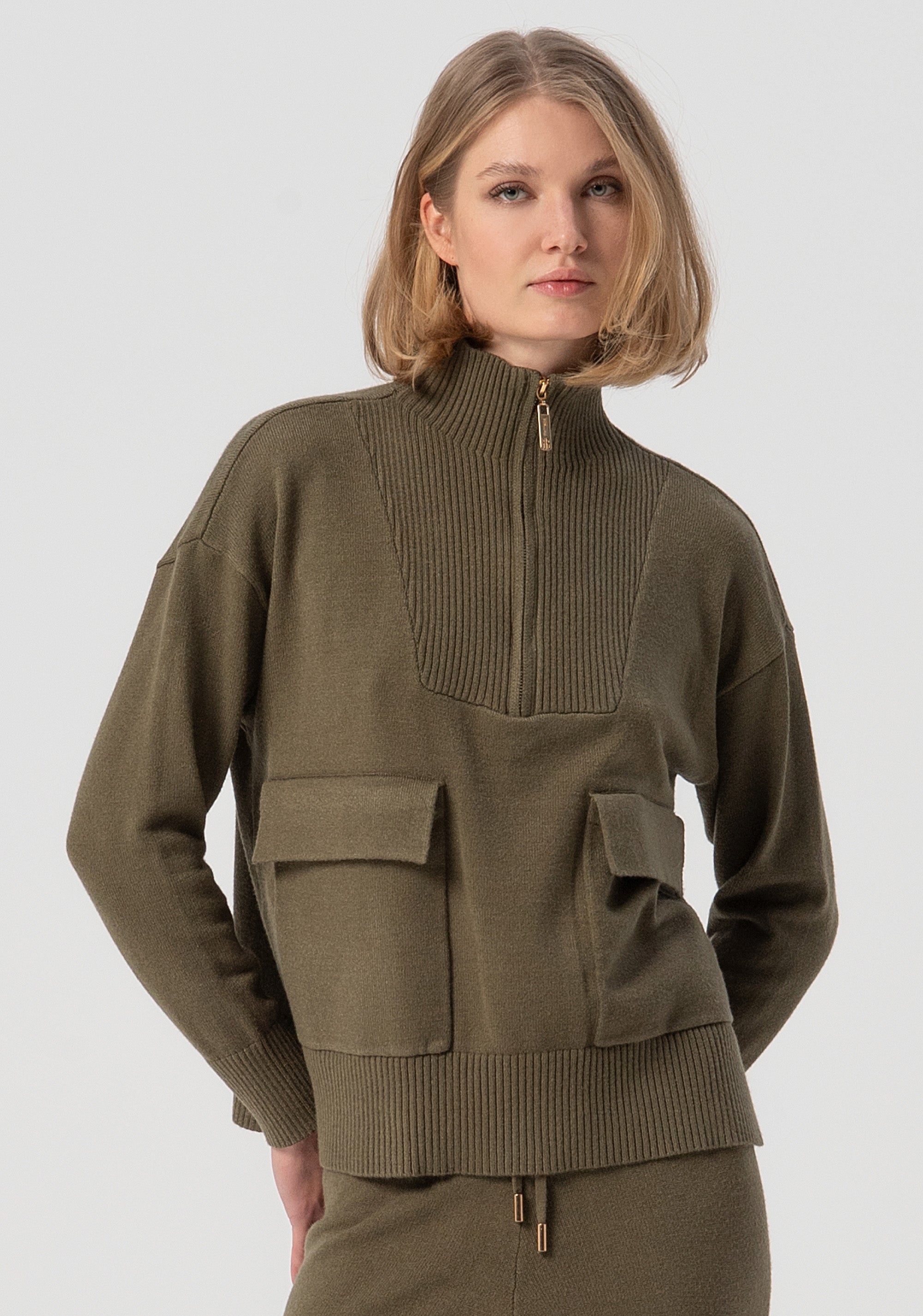 Knitwear regular fit made in viscose Fracomina FJ25WT7007K50201-M20-1