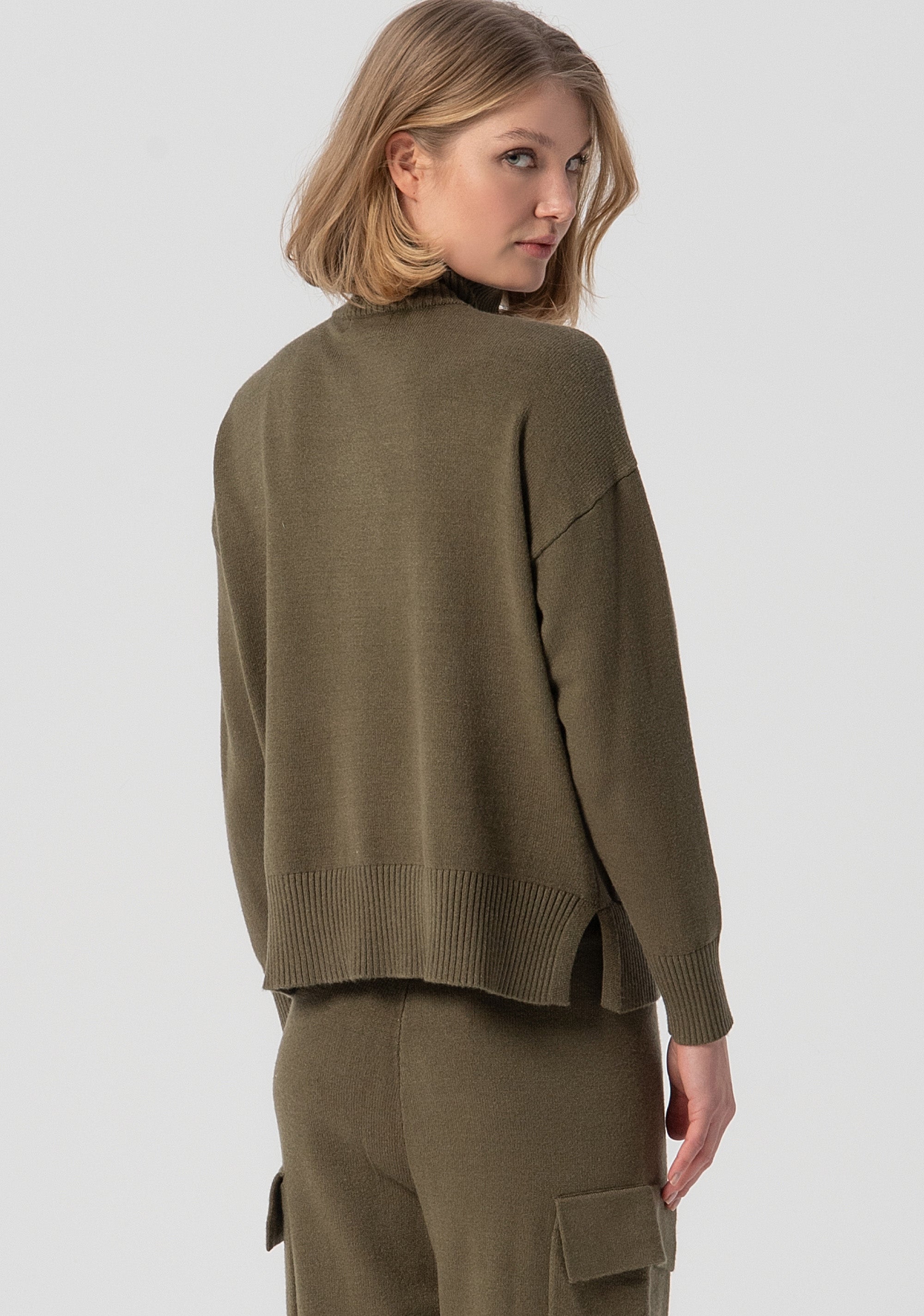 Knitwear regular fit made in viscose Fracomina FJ25WT7007K50201-M20-3