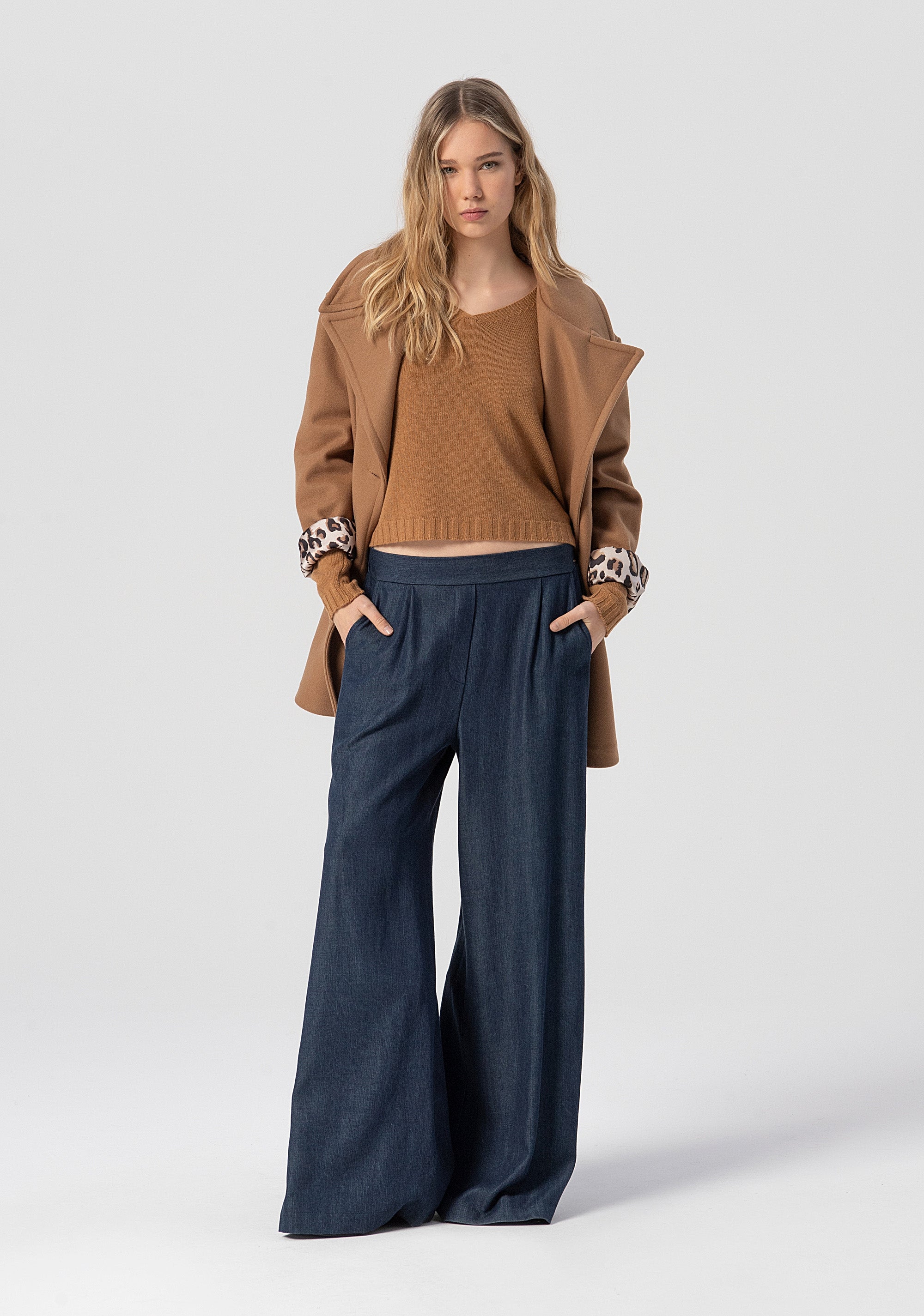 Knitwear regular fit made in wool and cachemire Fracomina FJ25WT7015K55701-A25-4