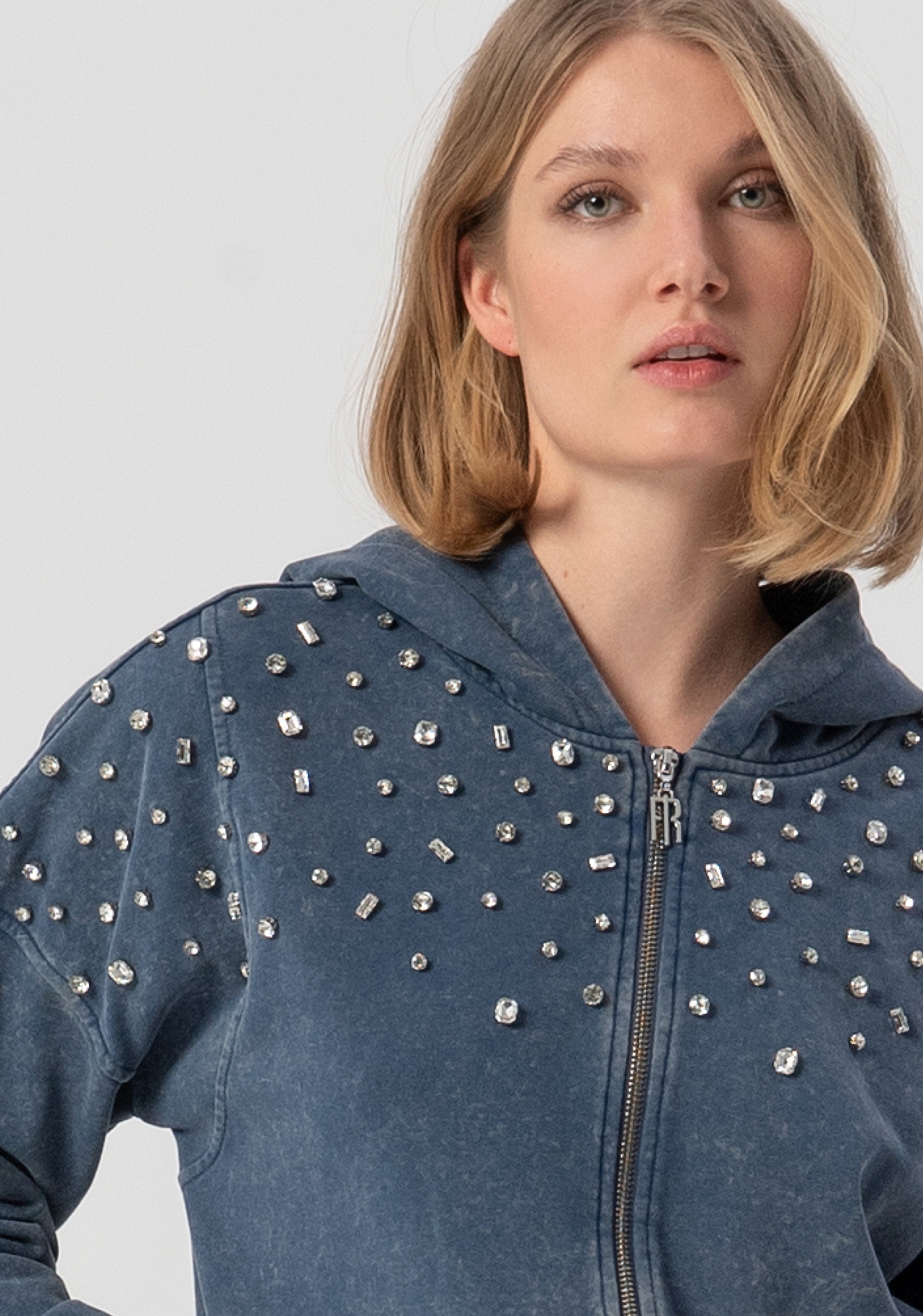 Sweater regular fit with hood Fracomina FJ25WT9001F409O3-166-2