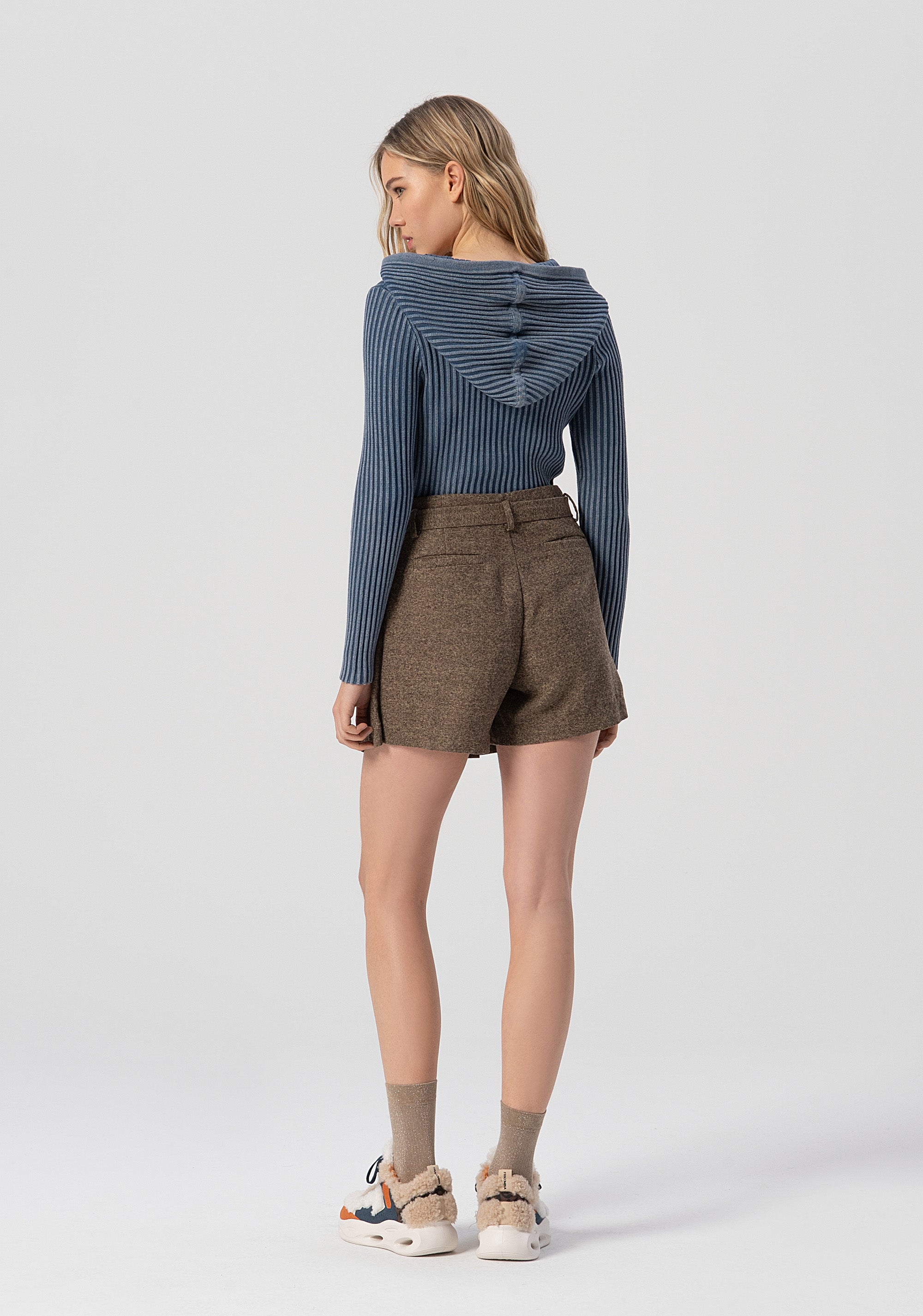 Mini trouser skirt regular fit Fracomina FJ25WV6001W81601-091-3