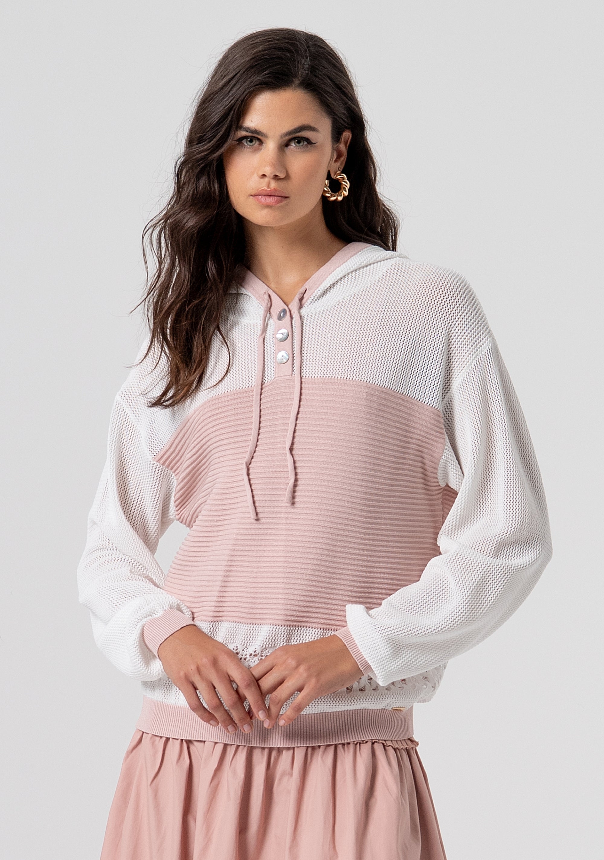 Knitted sweater regular fit Fracomina FJ26ST7002K435S3-G95-1