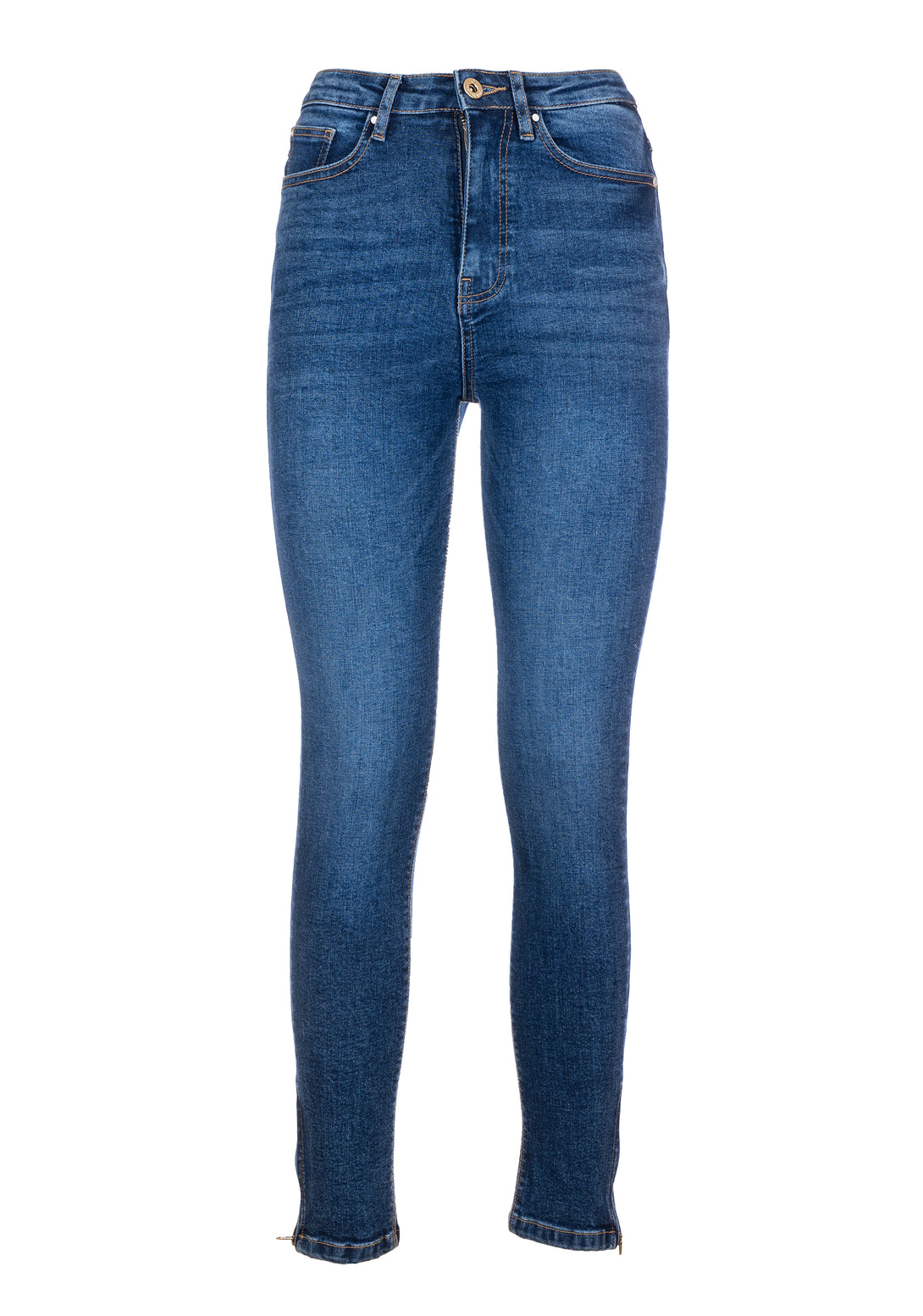 Jeans slim fit made in denim with middle wash Fracomina FP23WV1007D40102-B06-1