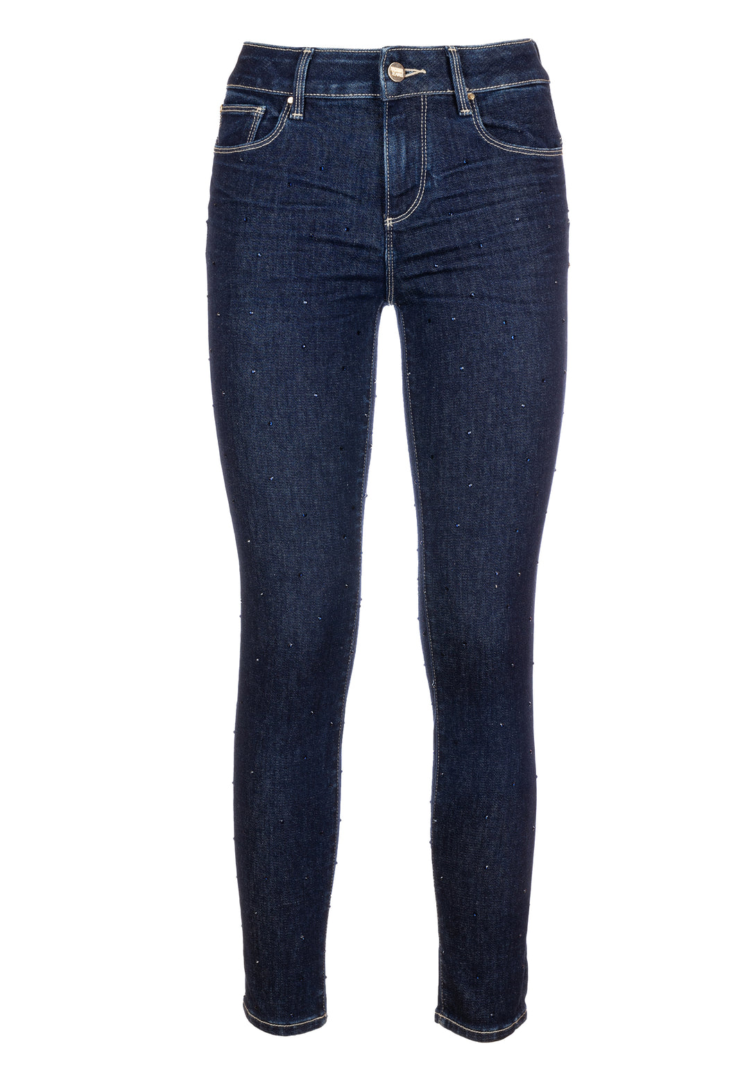 Jeans skinny fit with push up effect made in denim with raw wash Fracomina FP23WV8000D40193-L23-1