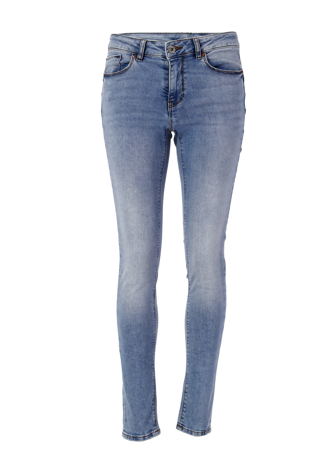 Jeans skinny fit made in denim with push-up effect with light wash Fracomina FP24SV1001D40103-062-1