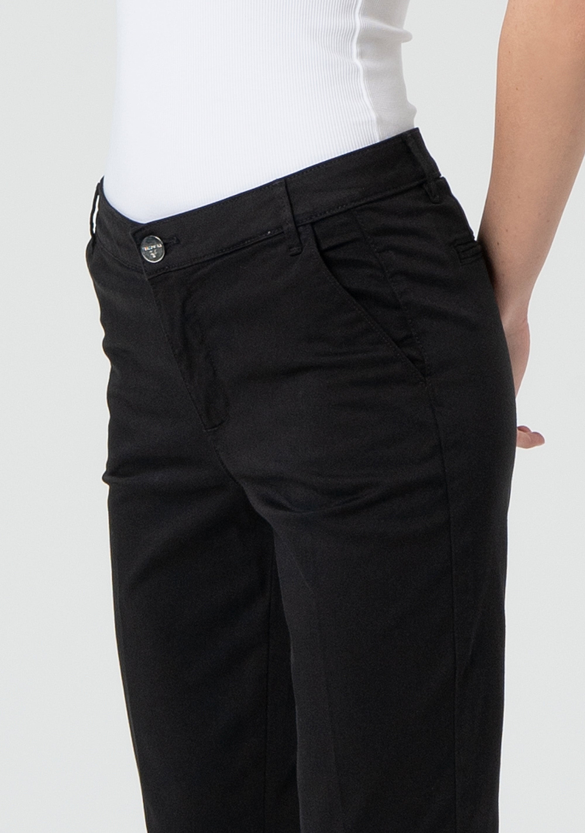 Pant regular fit made in satin Fracomina FP25SV4001W72001-053-2