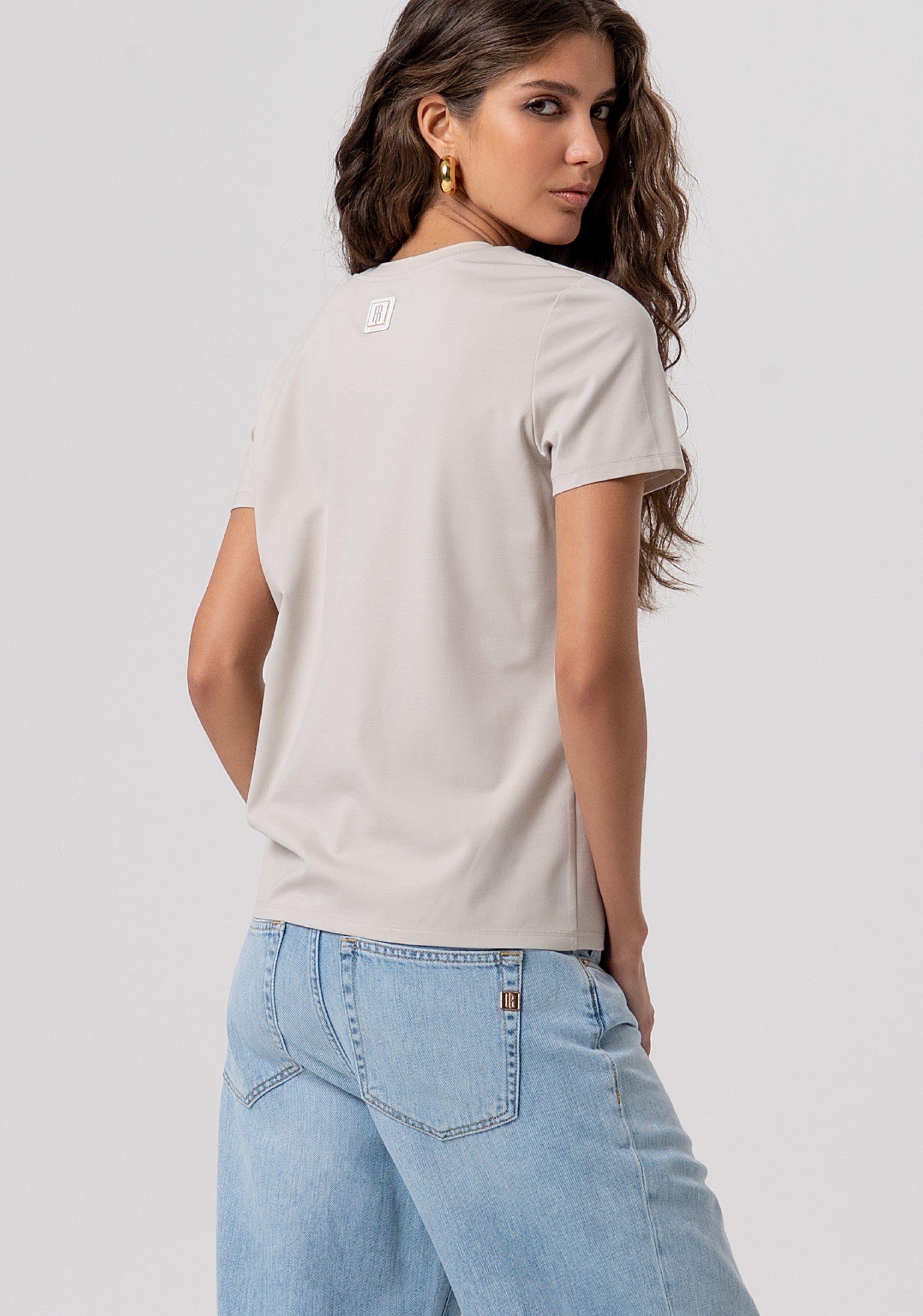 T-shirt regular fit made in jersey Fracomina FP26ST3014J43301-251-3