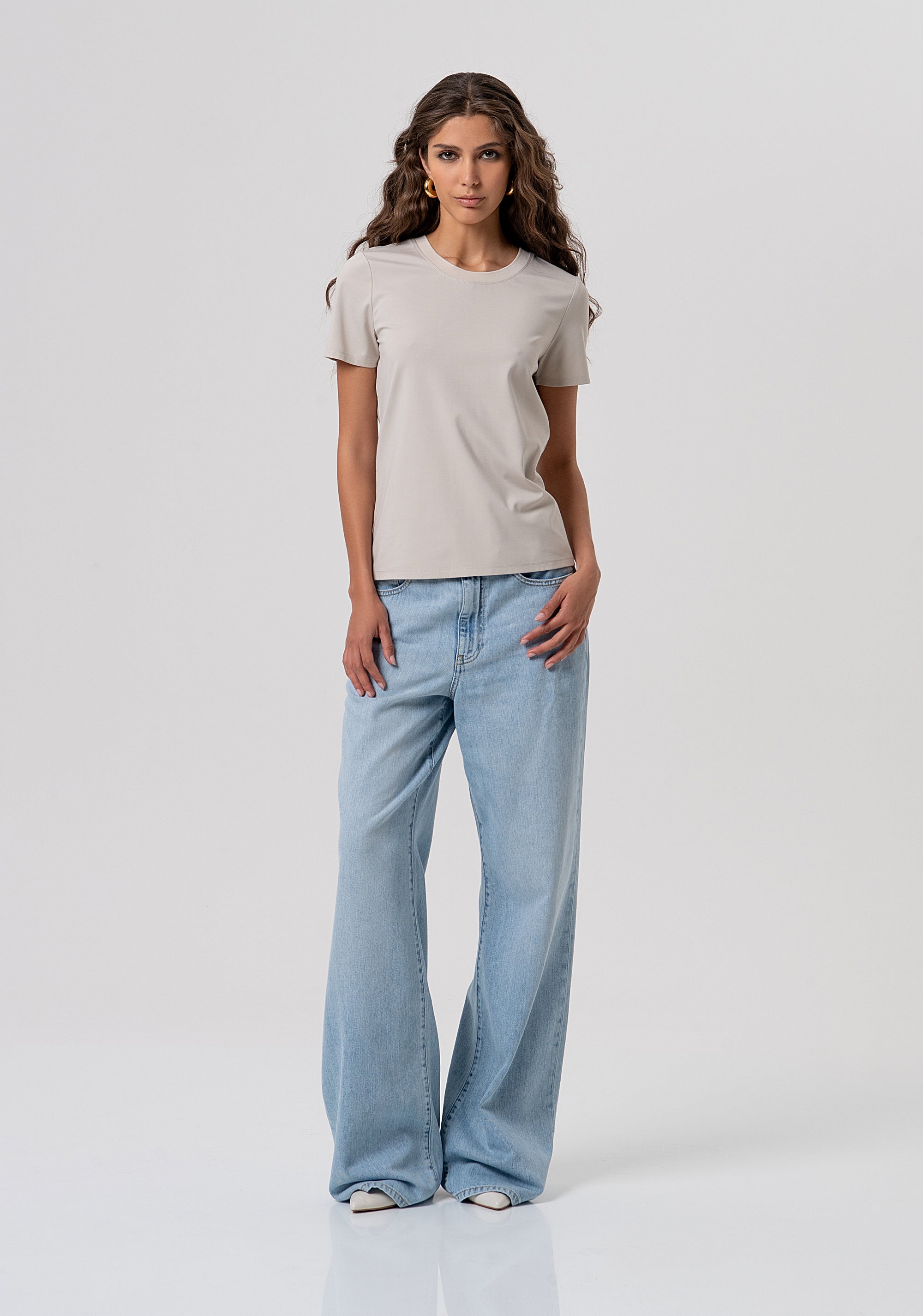 T-shirt regular fit made in jersey Fracomina FP26ST3014J43301-251-4