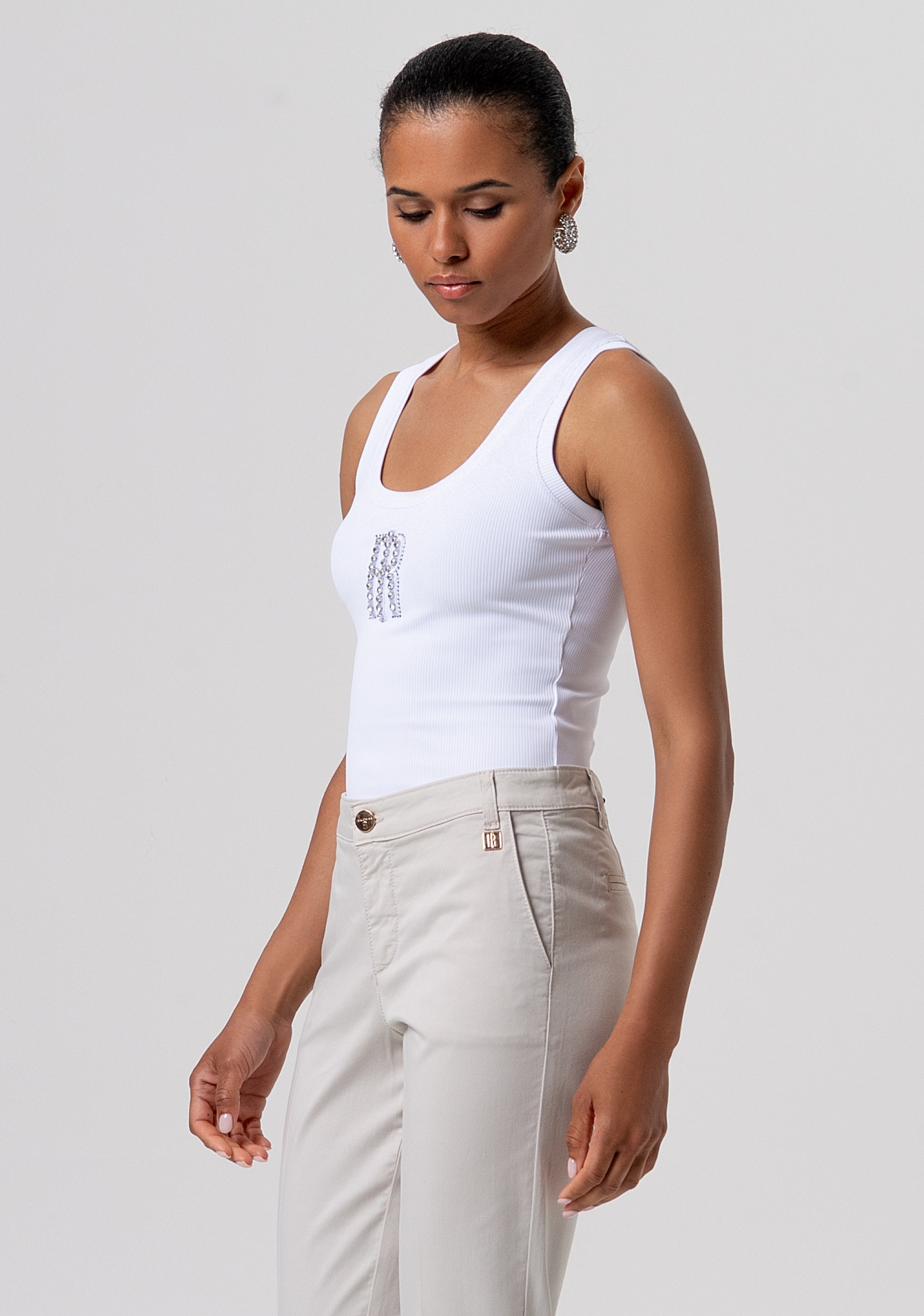 Chino pant regular fit made in gabardine Fracomina FP26SV4001W42001-251-2