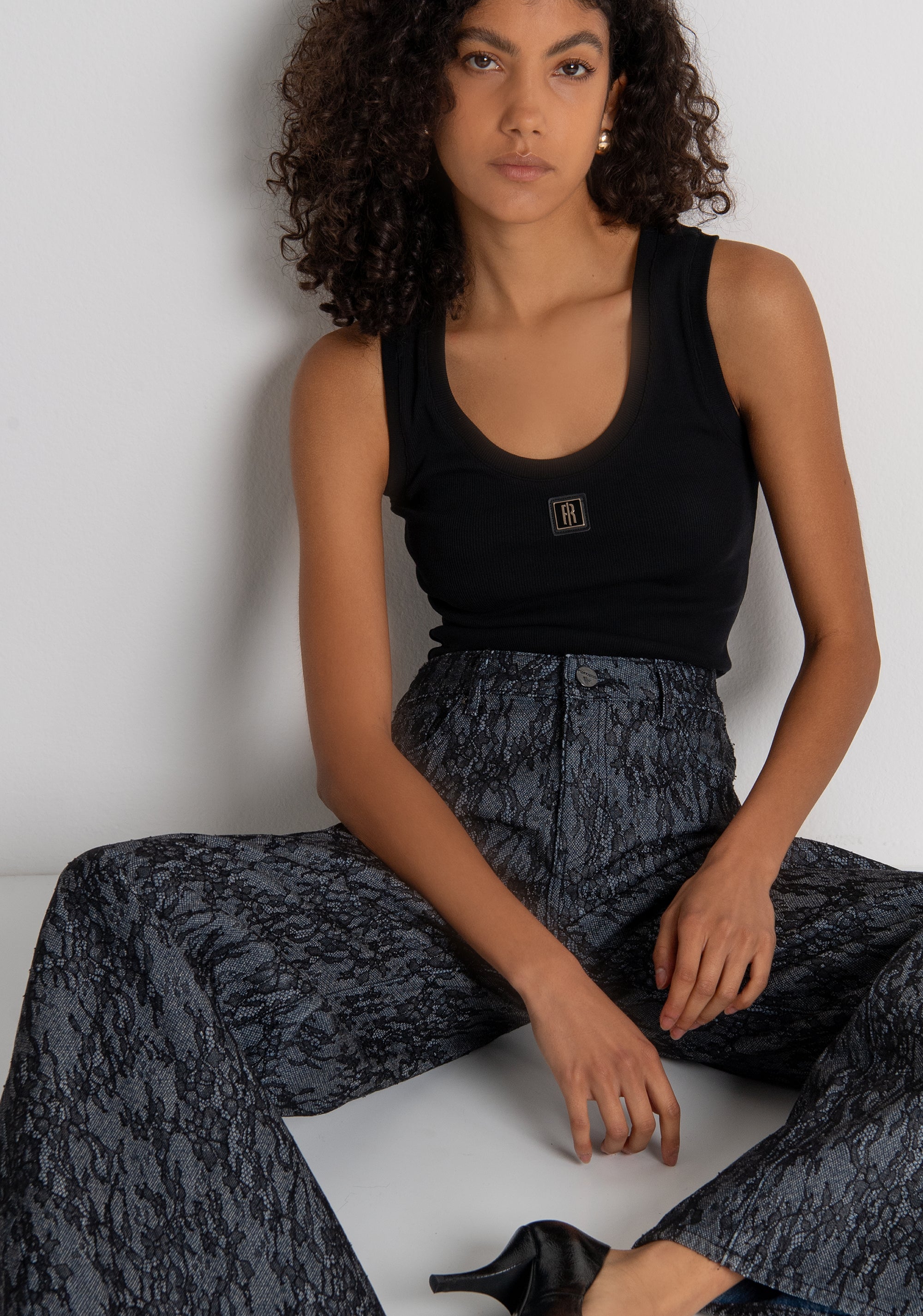 Tank top made in cotton Fracomina FP26WT2001J40101-053