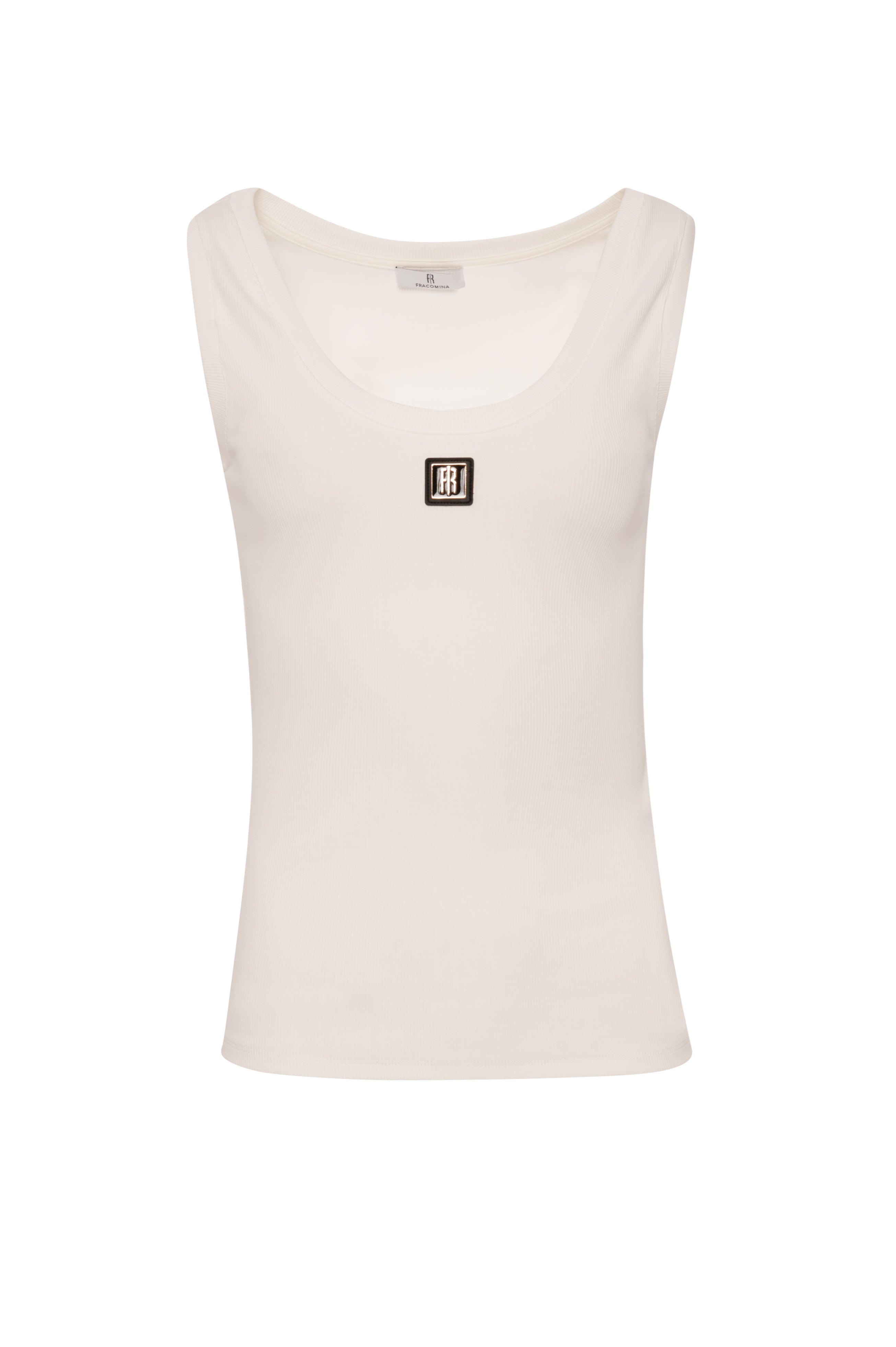 Tank top made in cotton Fracomina FP26WT2001J40101-K17-1