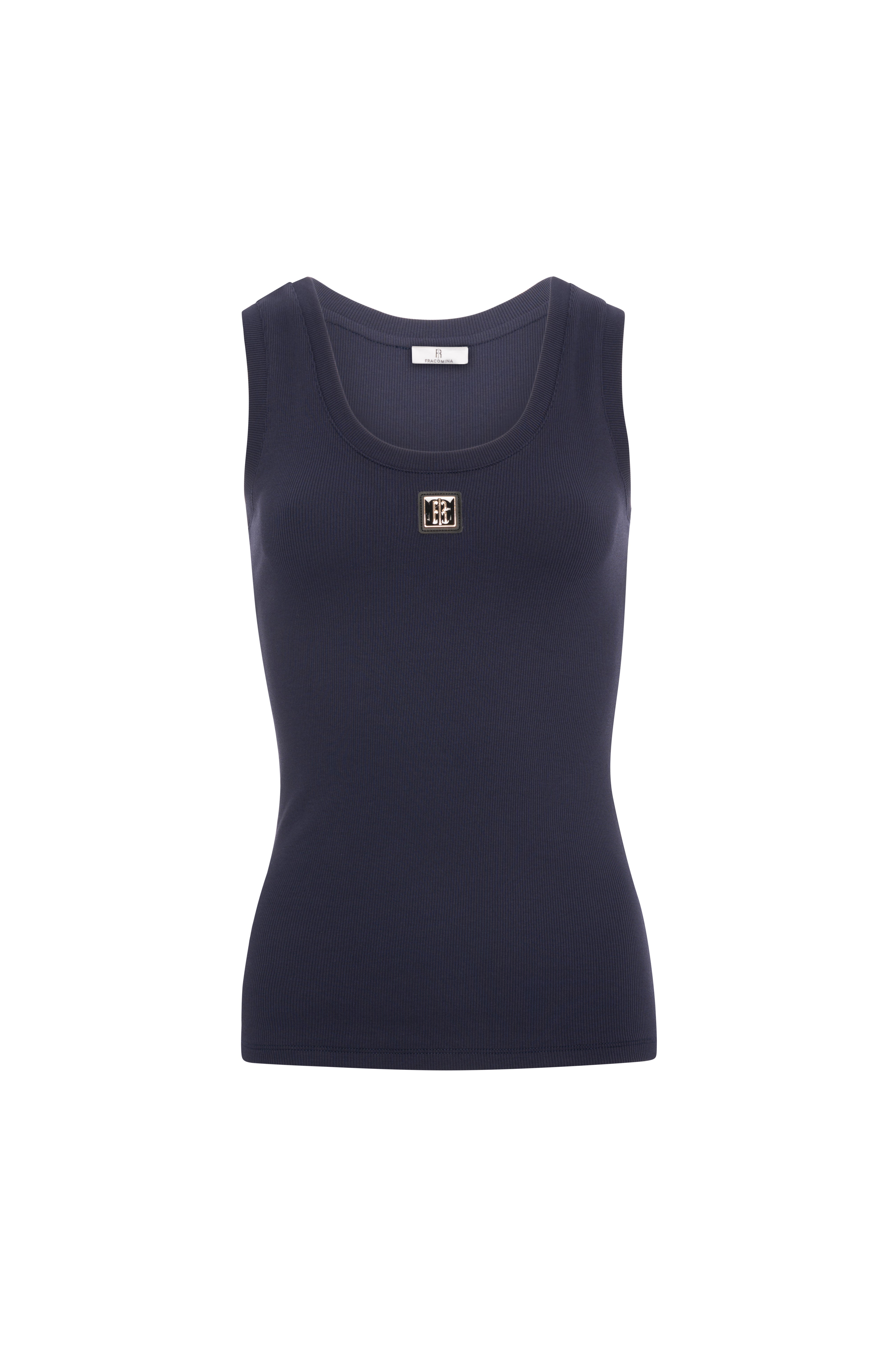 Tank top made in cotton Fracomina FP26WT2001J40101-K60-1
