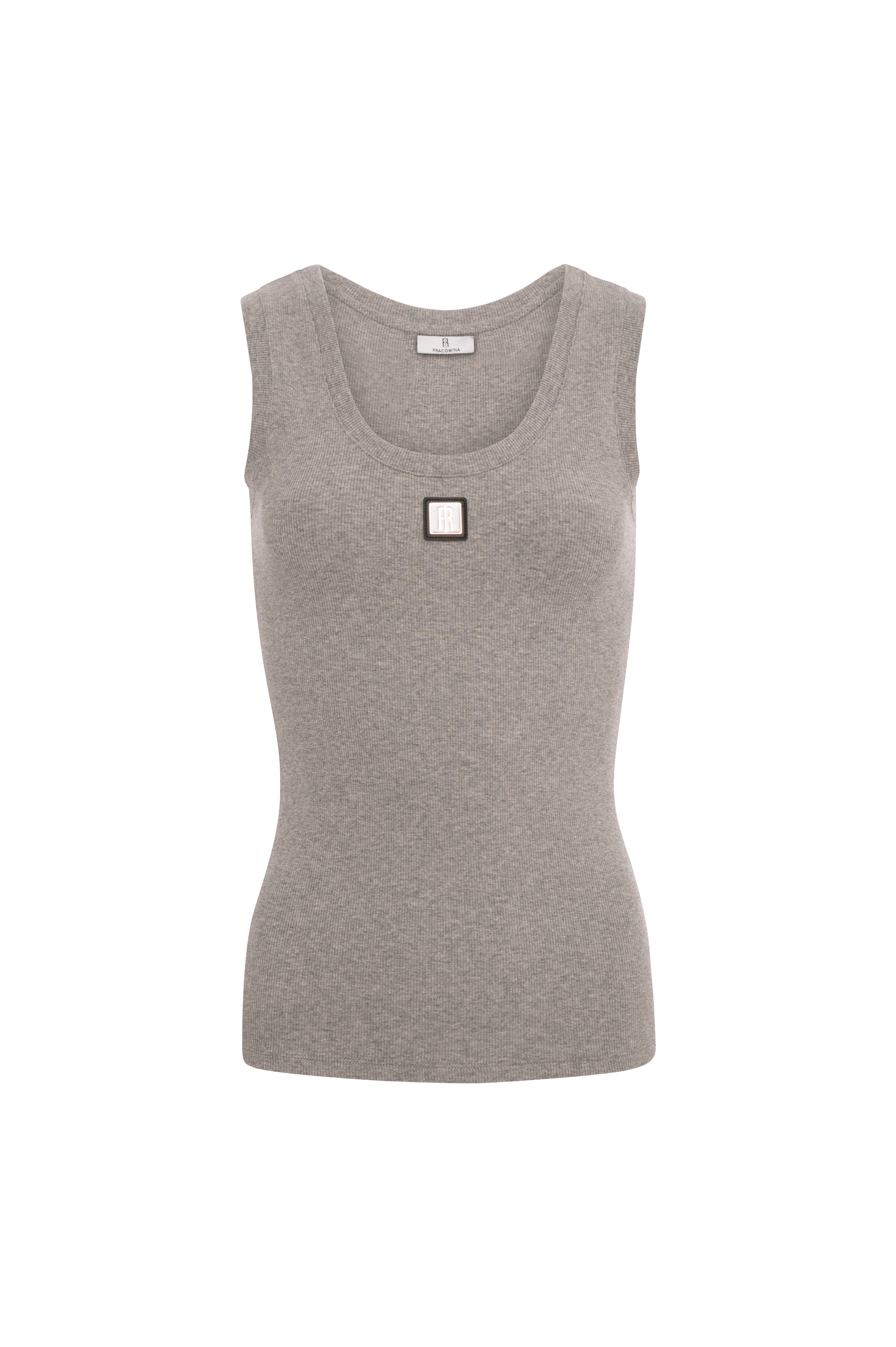 Tank top made in cotton Fracomina FP26WT2001J40101-KF5-1