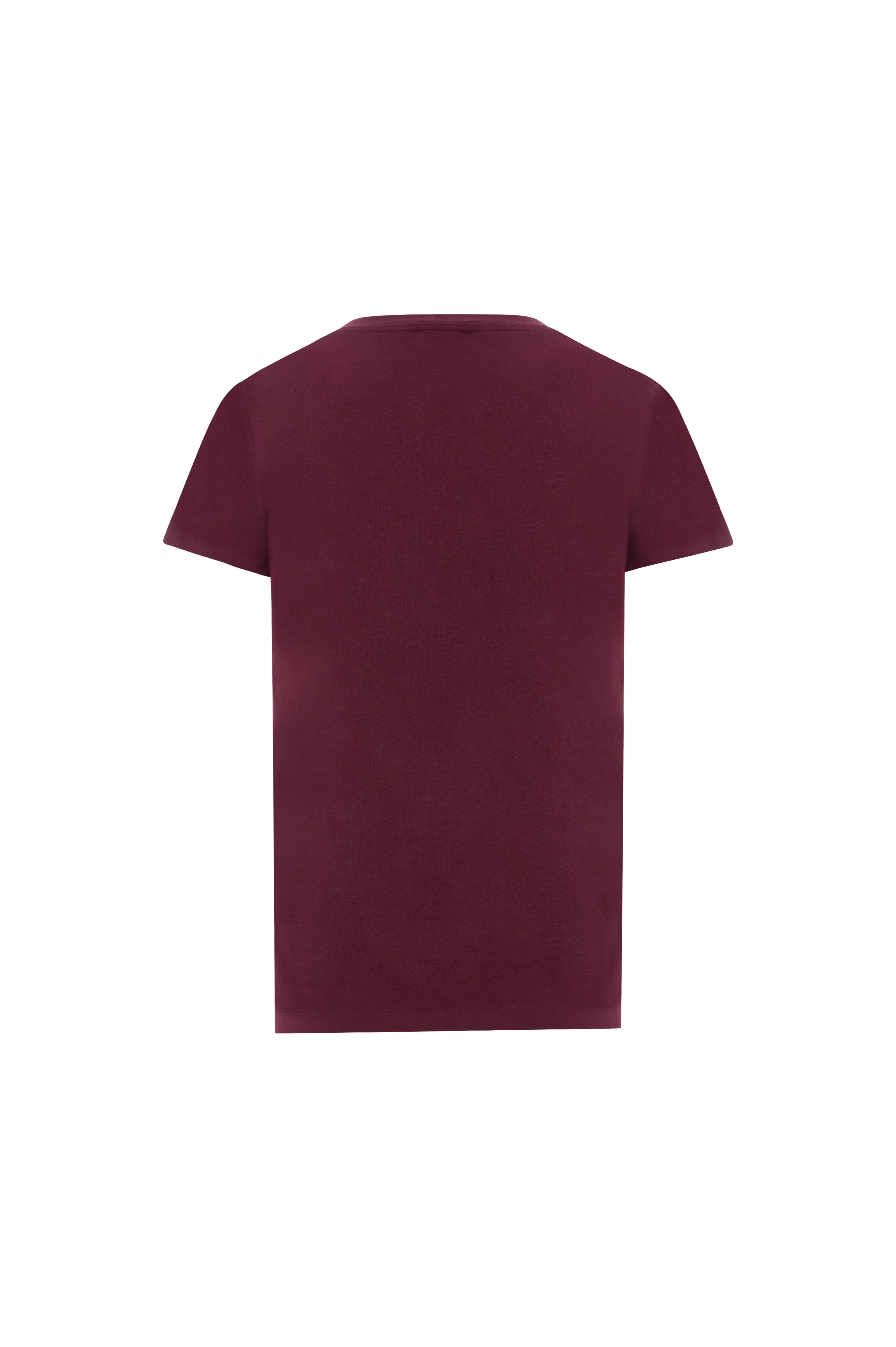 T-shirt slim fit made in stretch cotton jersey Fracomina FP26WT3002J401N5-KF4-3