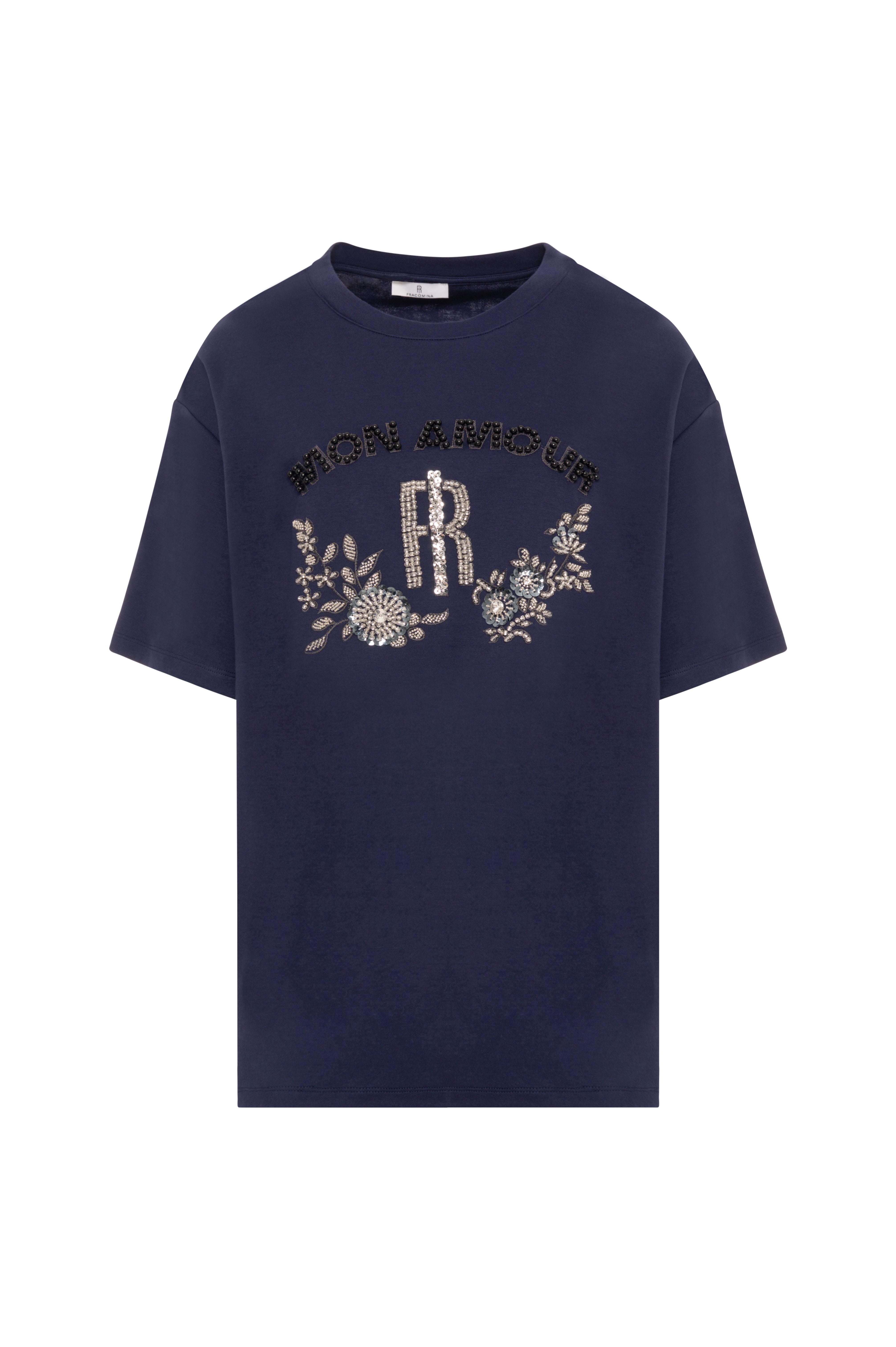 T-shirt over fit made in cotton jersey Fracomina FP26WT3028J409R9-K60-1