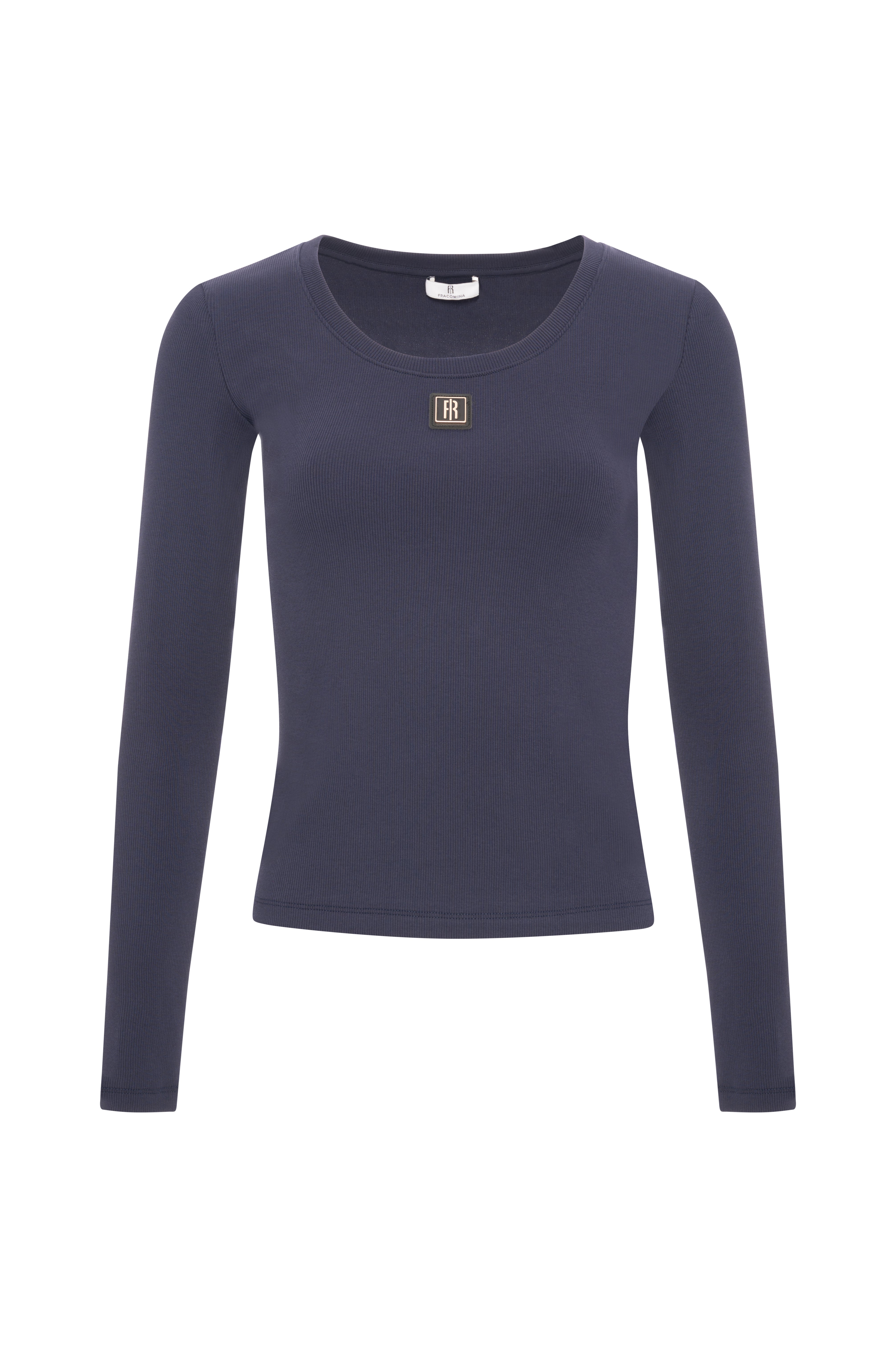 T-shirt slim fit made in stretch cotton jersey Fracomina FP26WT3034J40101-K60-1