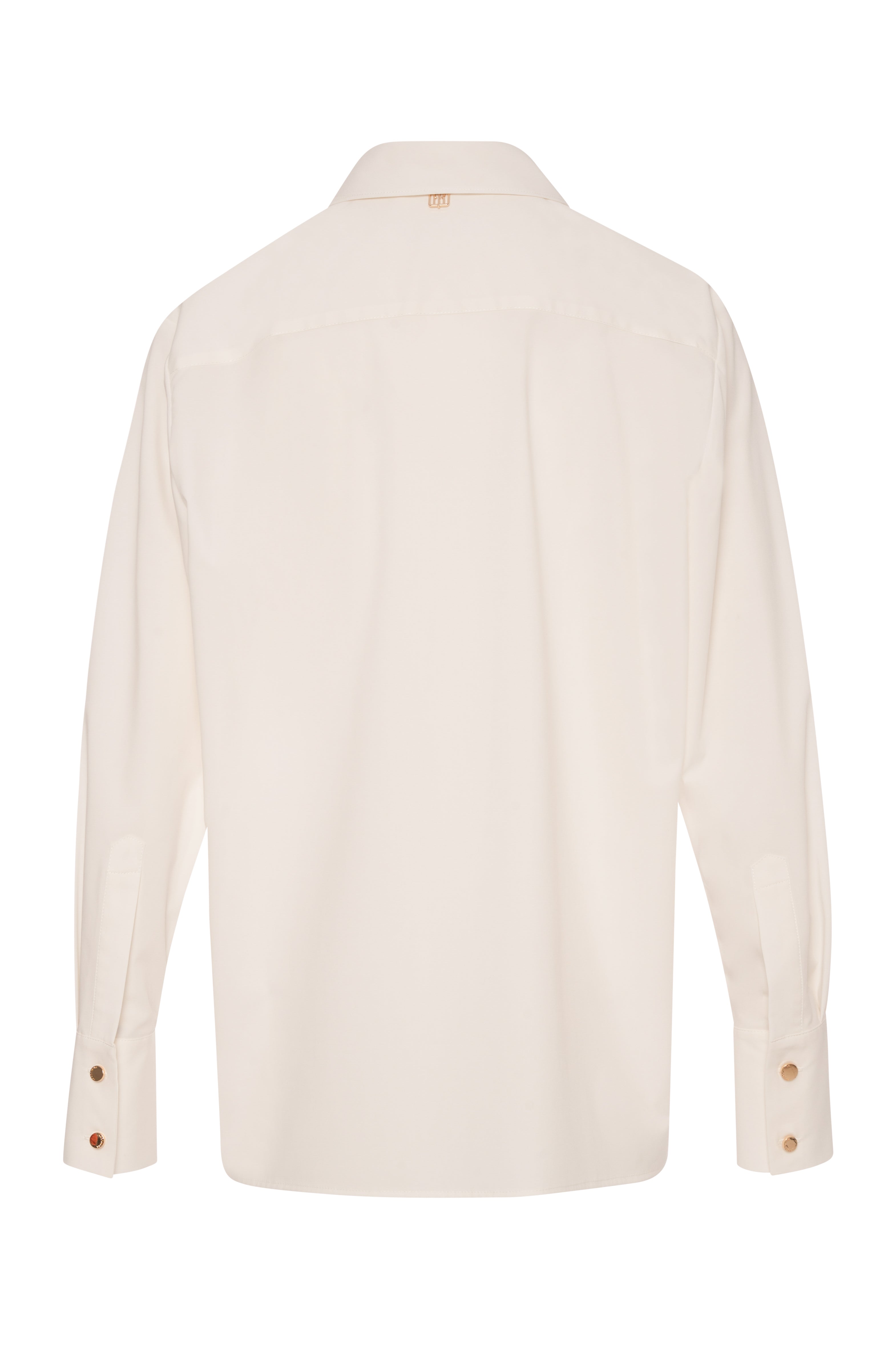 Shirt over fit with buttons at the bottom Fracomina FP26WT6008W58401-K17-2