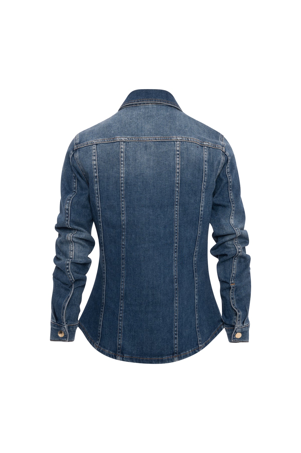 Shirt regular fit made in denim with vintage wash Fracomina FP26WT6020D460P2-K85-2