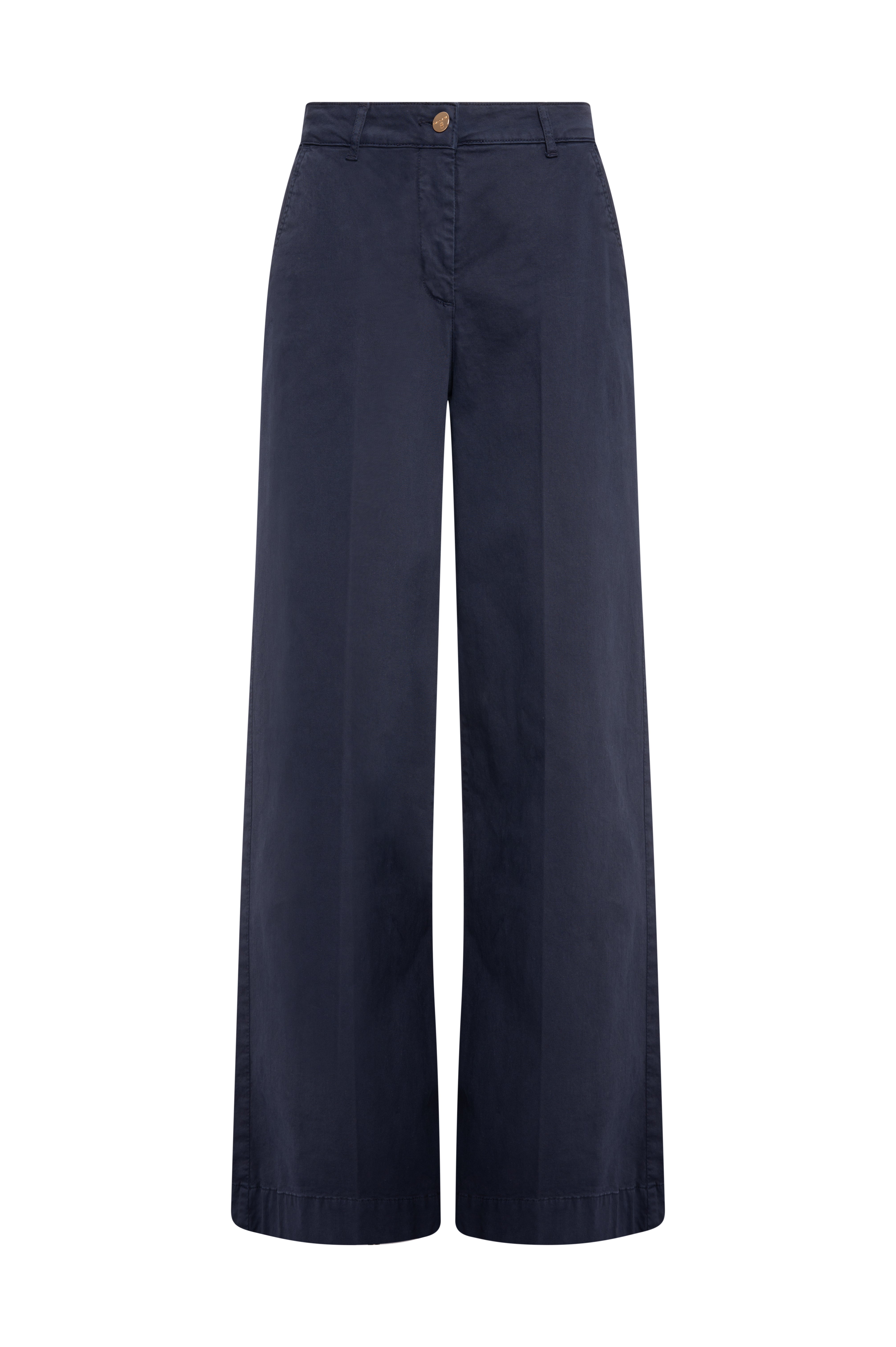Wide leg pant Chino's style made in satin Fracomina FP26WV3023W42001-K60-2
