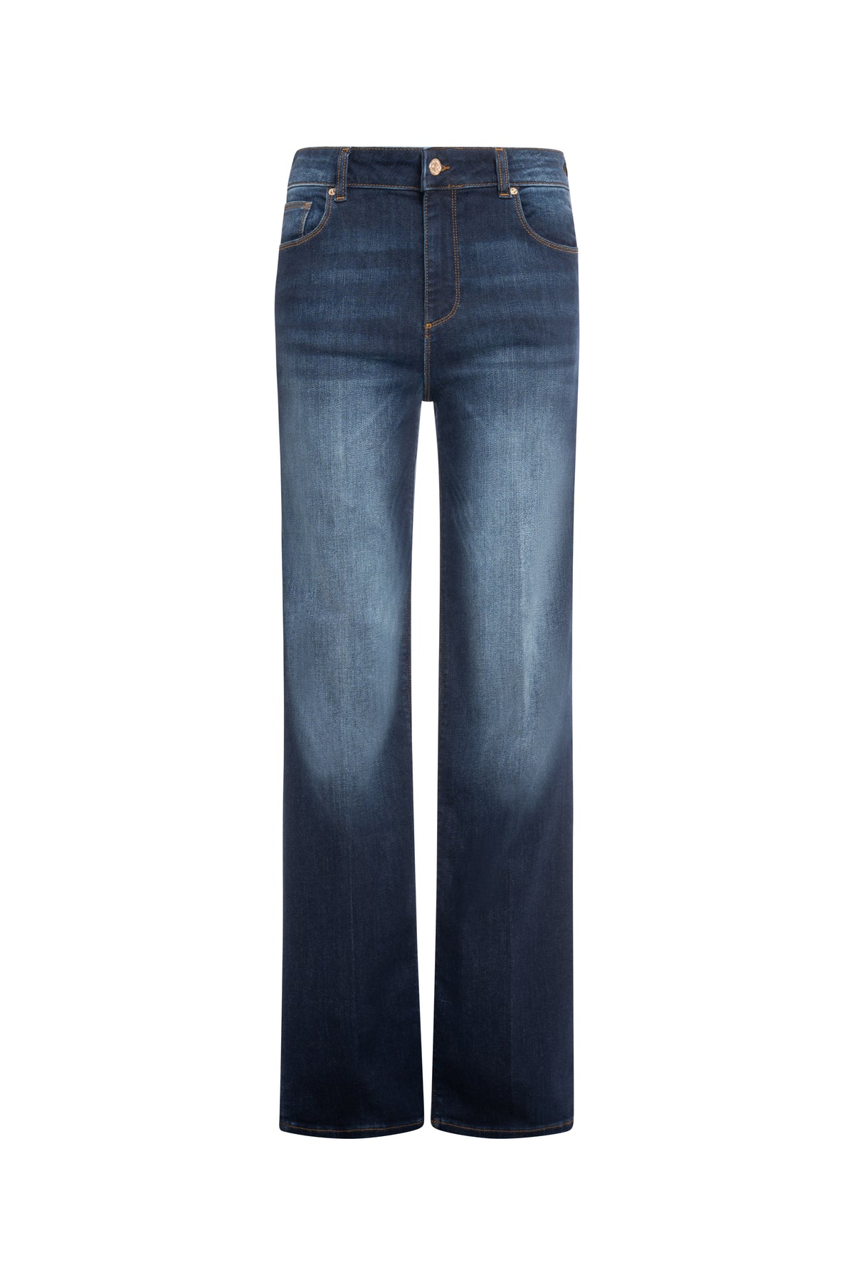 Jeans regular fit made in denim with middle wash Fracomina FP26WV8050D46001-K60-2