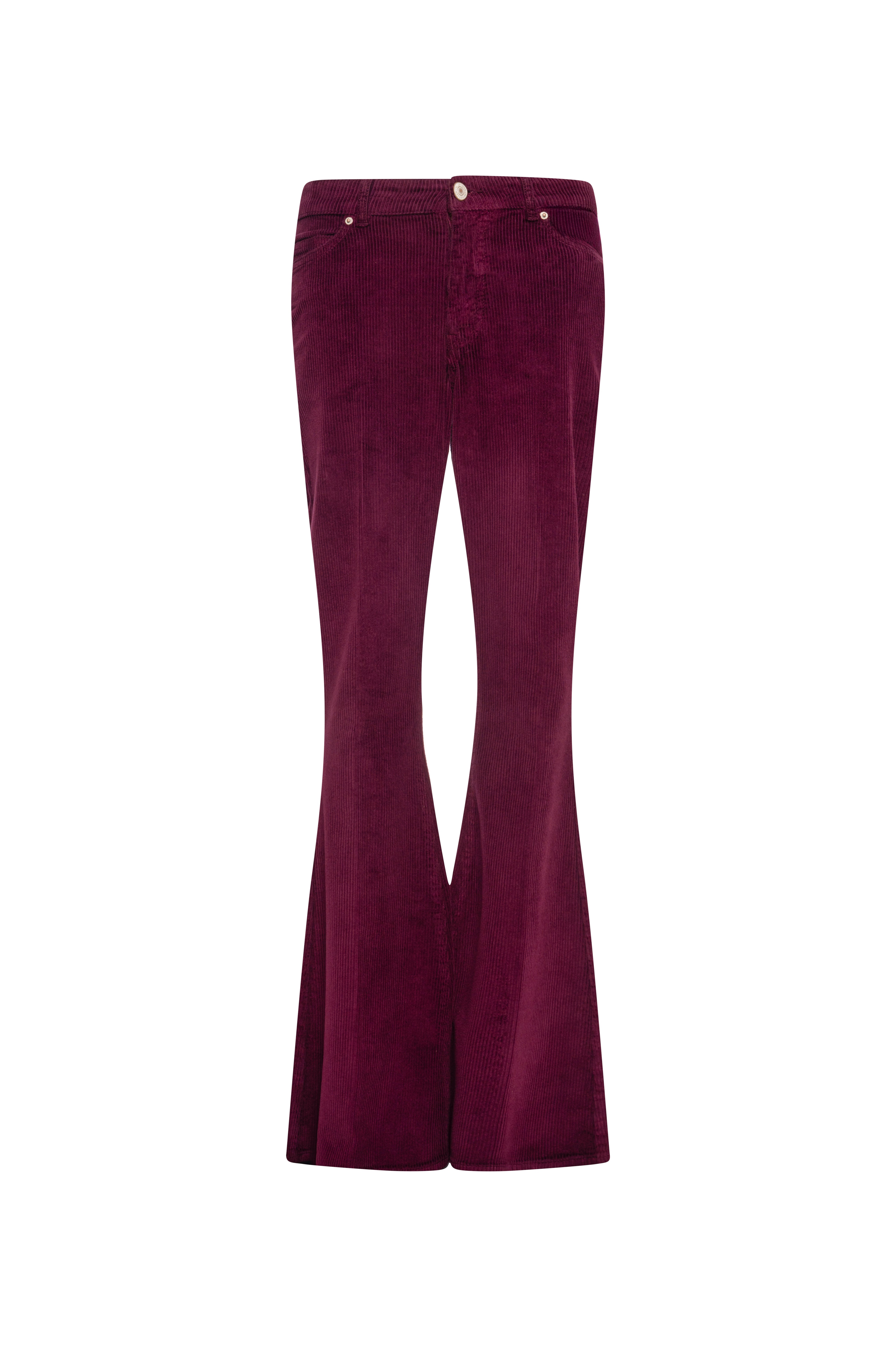 Bootcut pant made in corduroy Fracomina FP26WVA012W56701-KF4-2