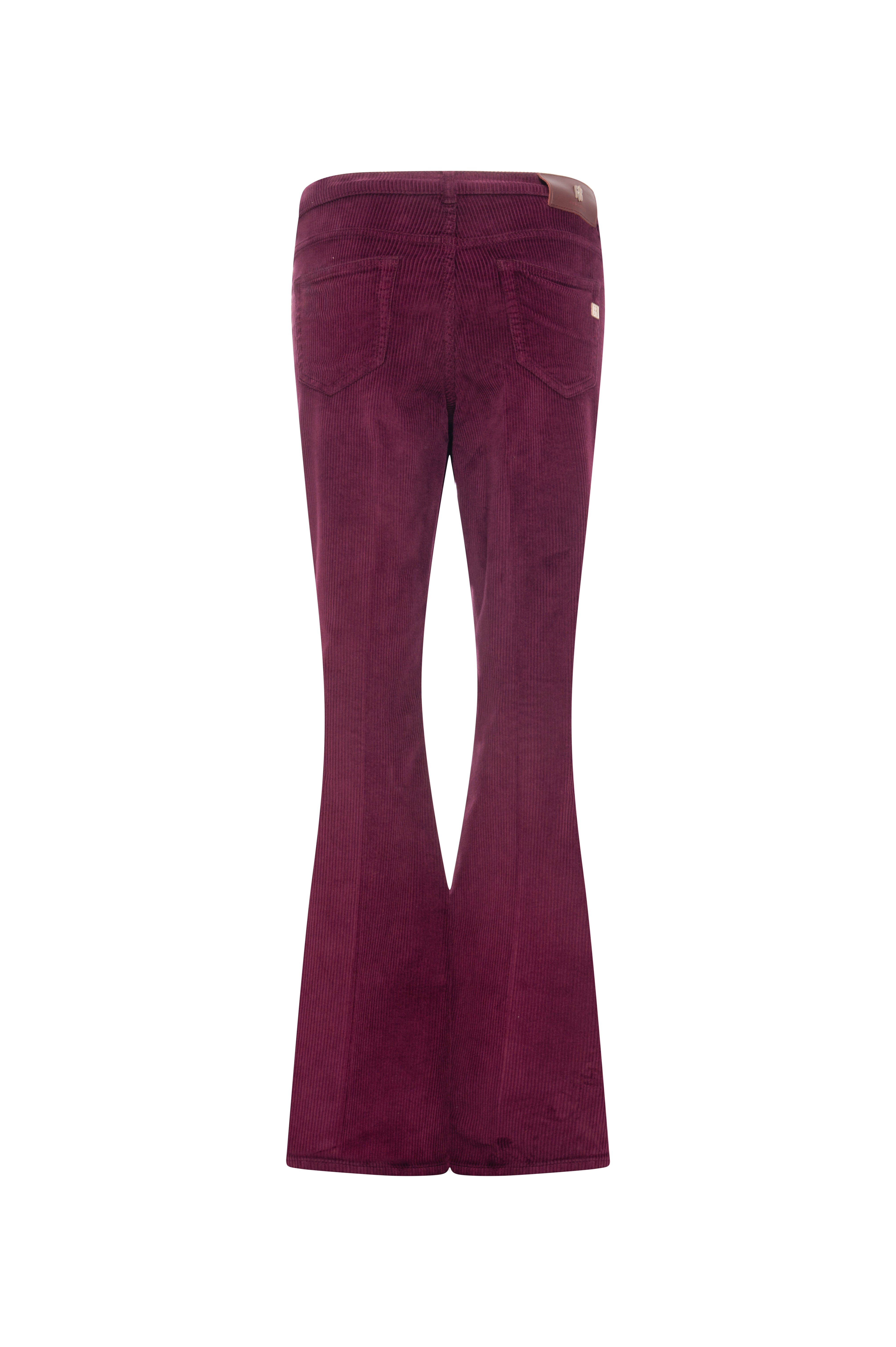 Bootcut pant made in corduroy Fracomina FP26WVA012W56701-KF4-3