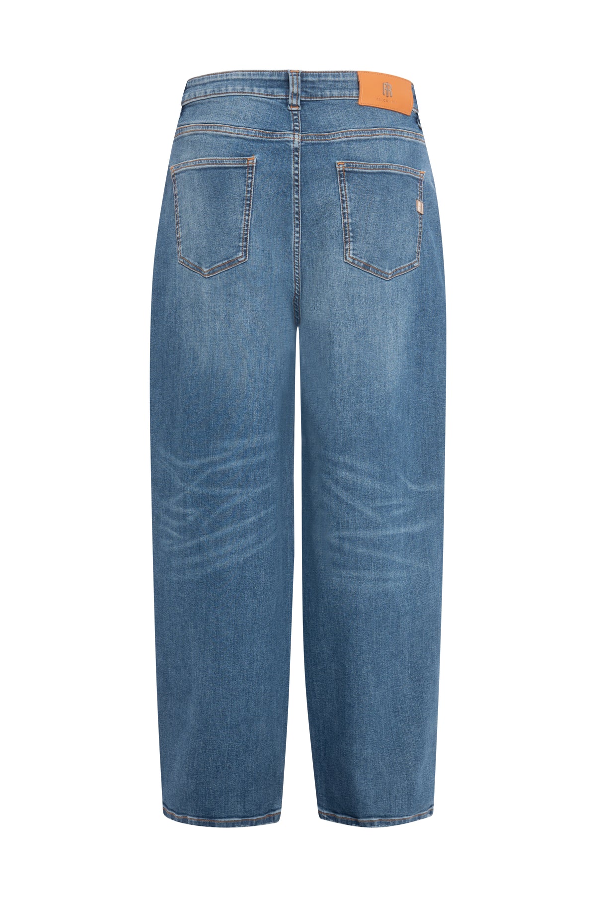 Jeans carrot balloon made in denim with middle wash Fracomina FP26WVD006D46002-K95-3