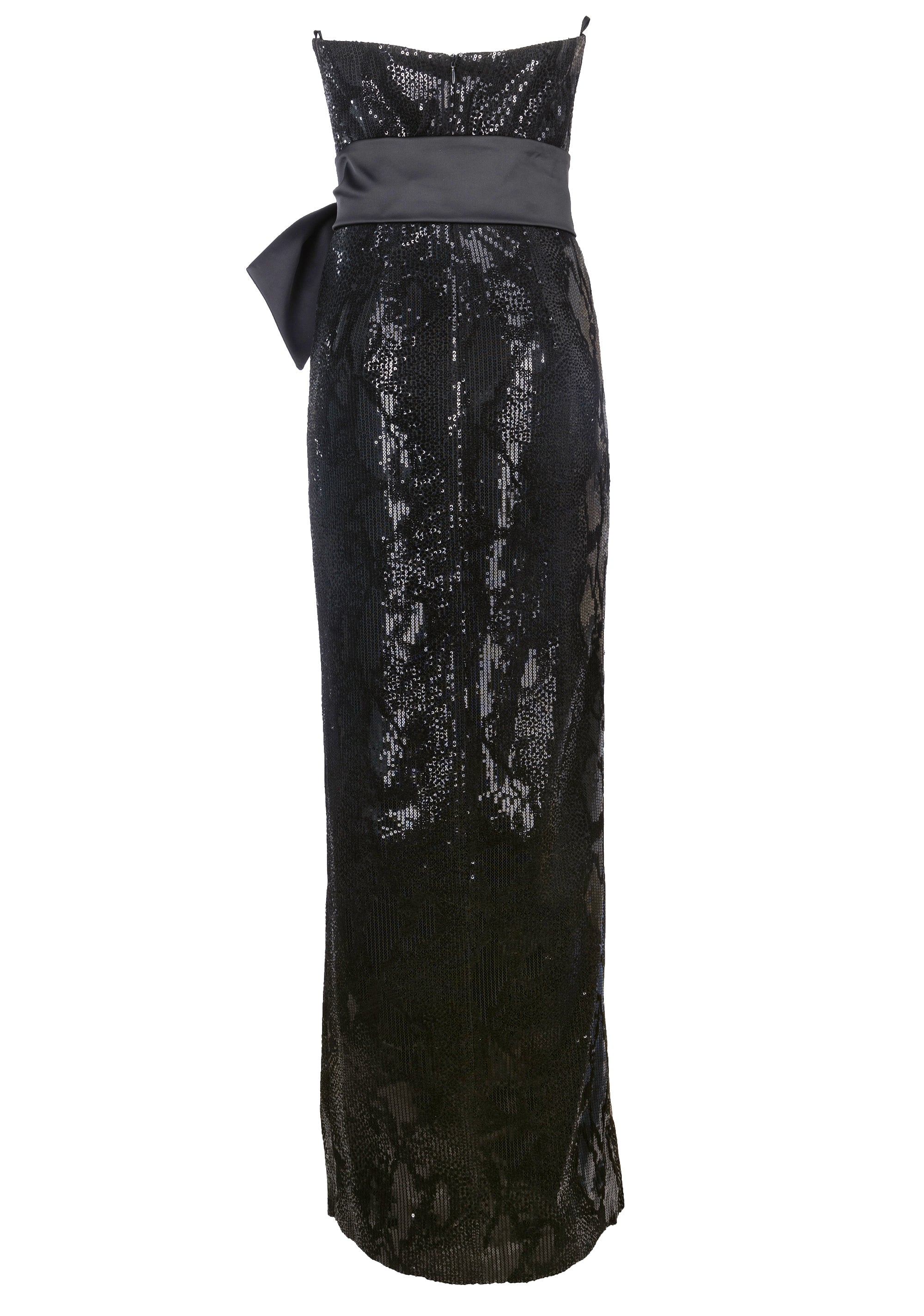 Long dress slim fit with sequins with python pattern Fracomina FQ22WD3011W53601-053_2