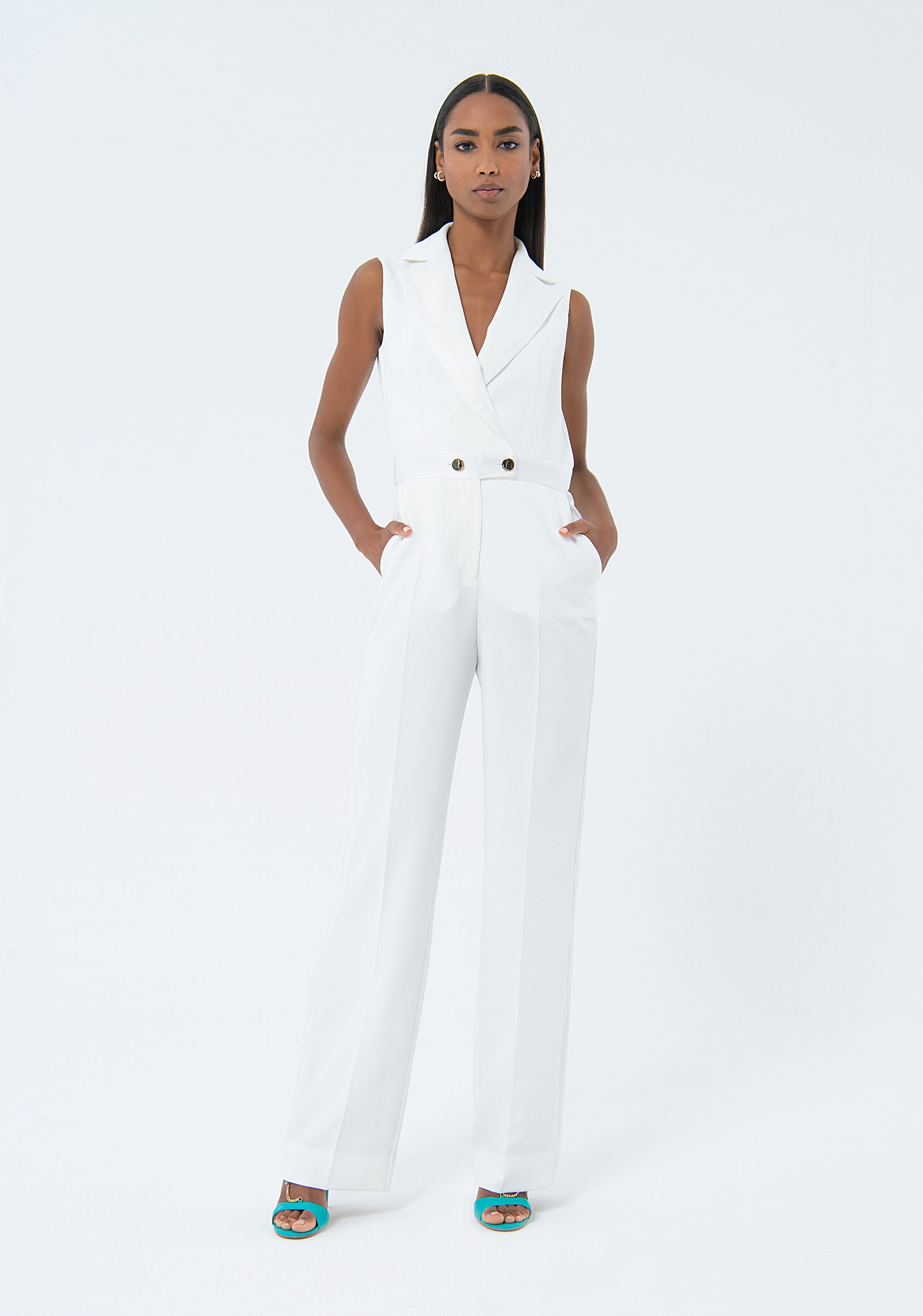 Overall regular fit made in technical fabric Fracomina FQ24SO2001W42901-278-1