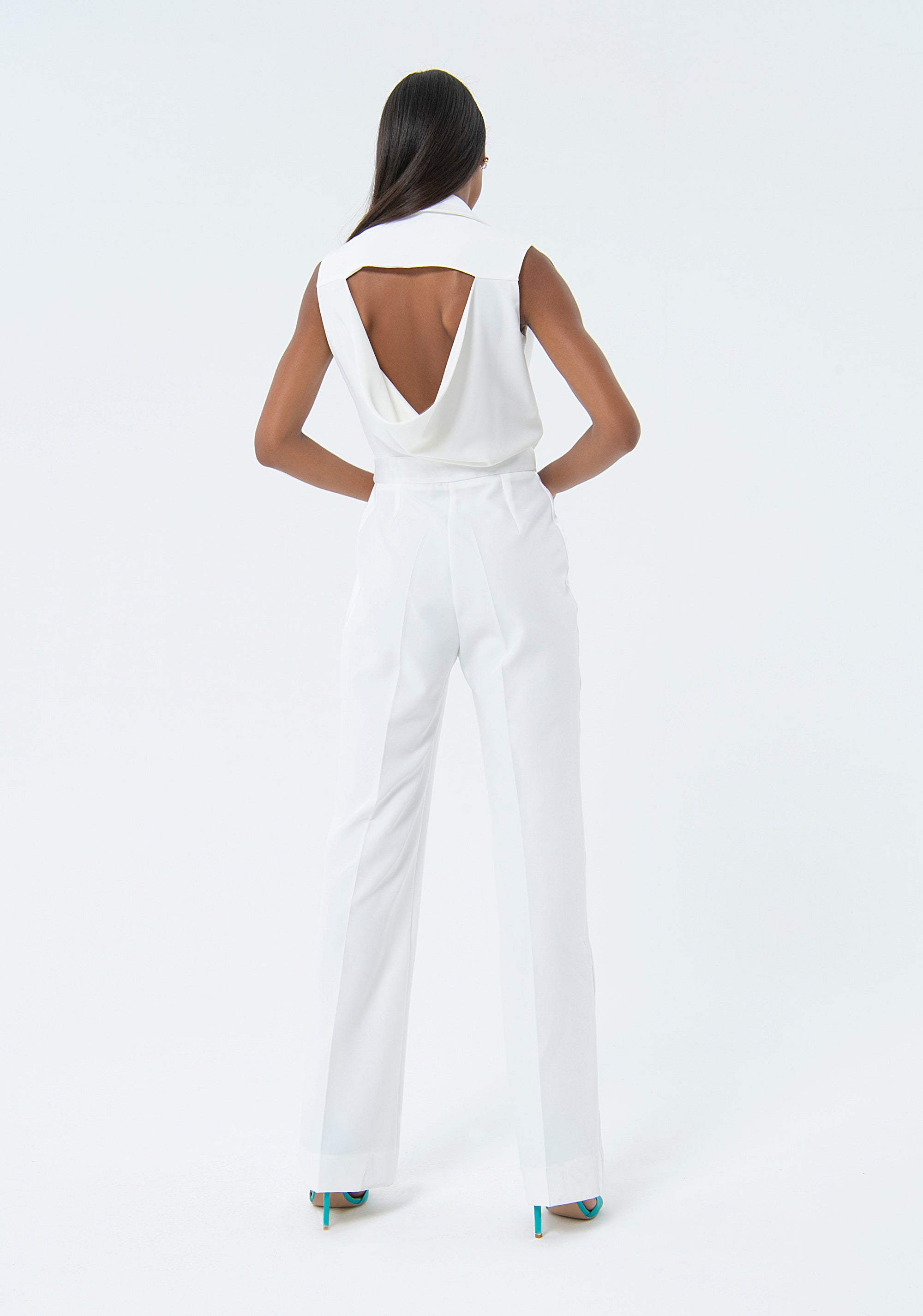 Overall regular fit made in technical fabric Fracomina FQ24SO2001W42901-278-3_d2dee75c-c2da-4bbd-b407-35c8c0ee683b